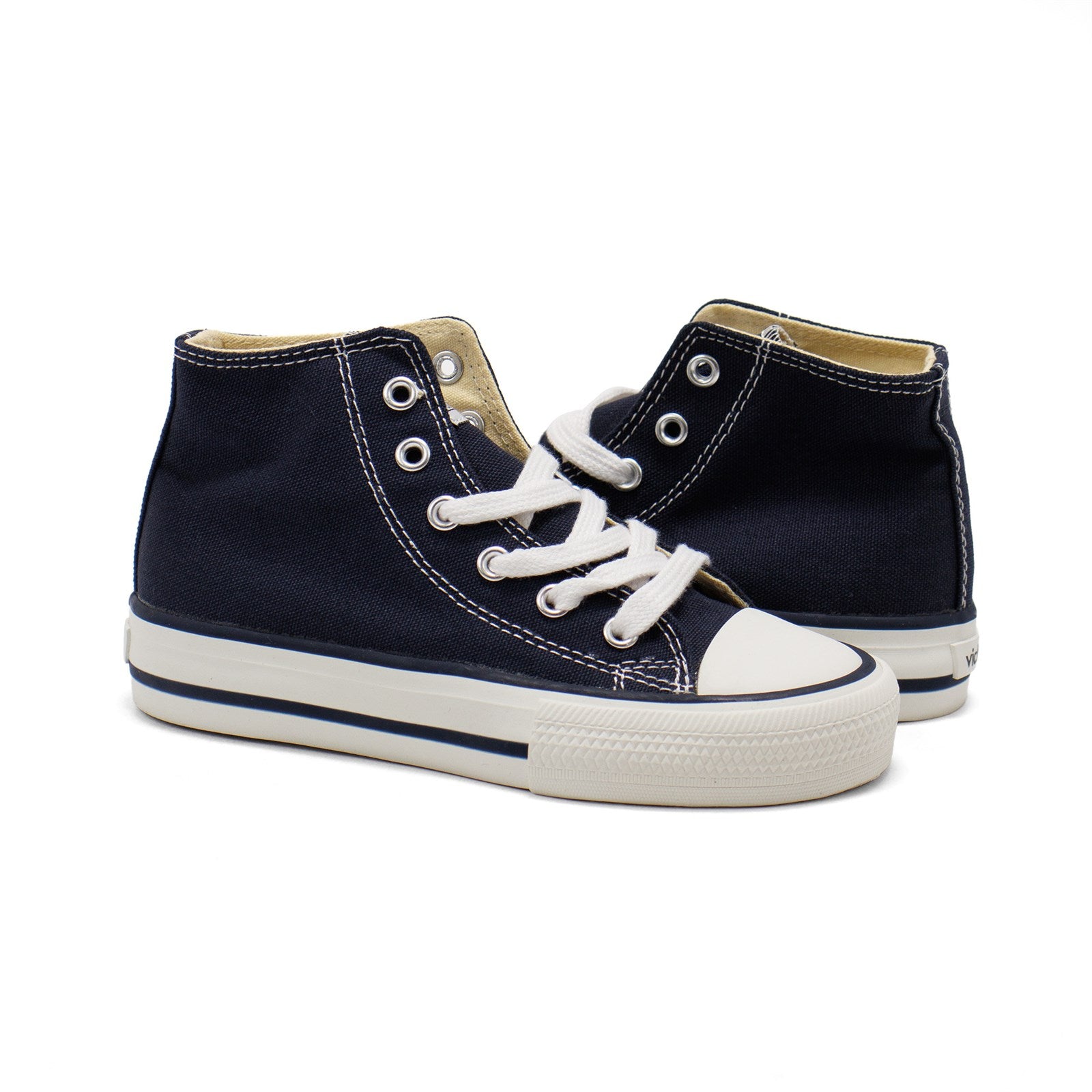 Victoria Boy High-Top Lace-Up Sneakers