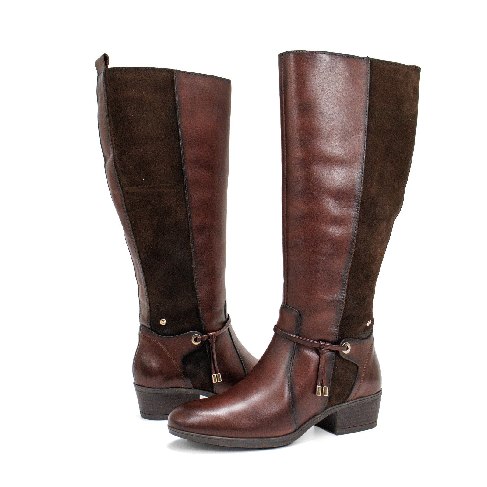 Pikolinos Women Daroca Tall Boots With Extra Wide Shaft