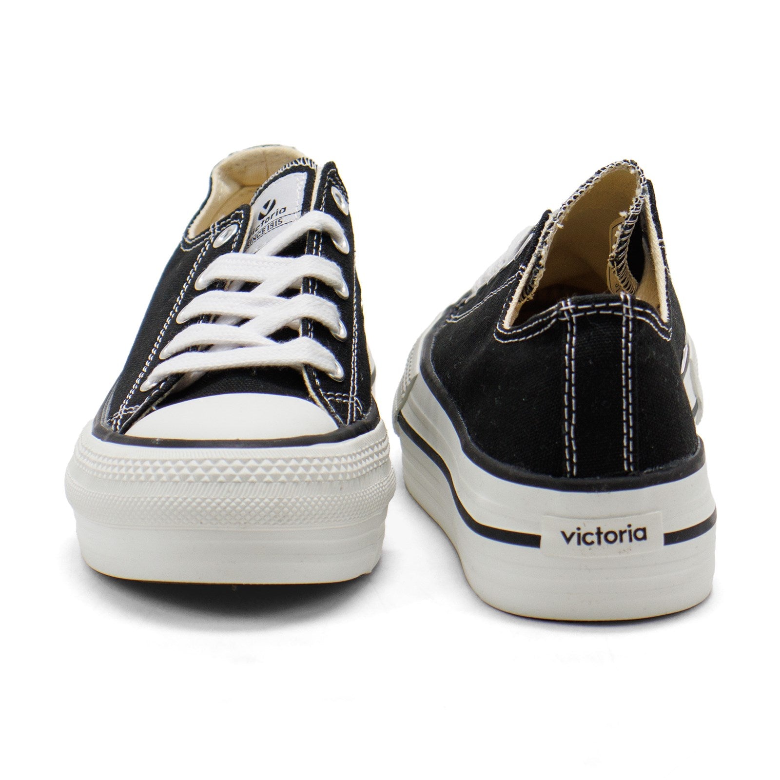 Victoria Girl Tribu Canvas Platform Trainers