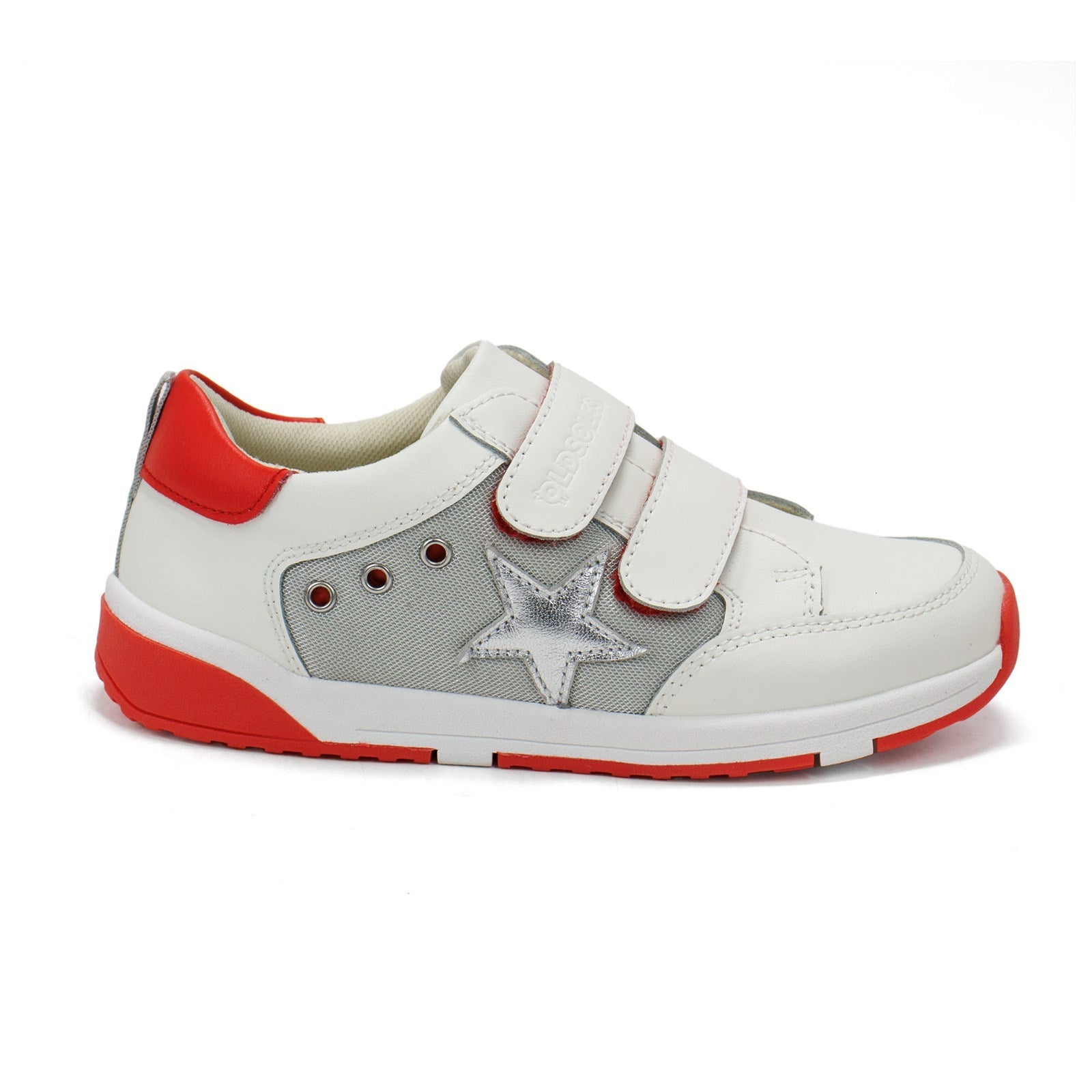 Old Soles Girl Star Squad Sneakers With Hook And Loop Closure