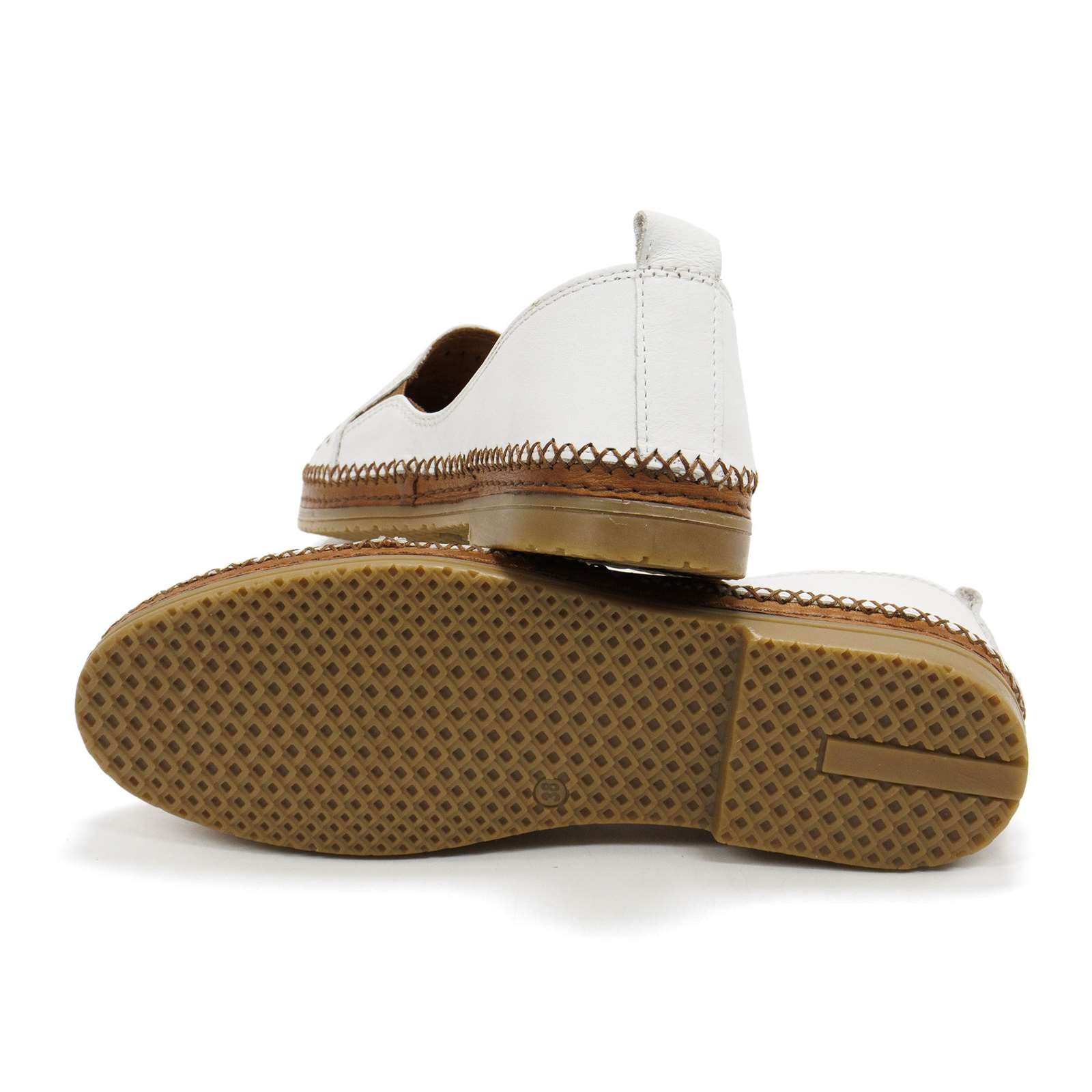 Spring Step Women Ingrid Perforated Leather Slip-On