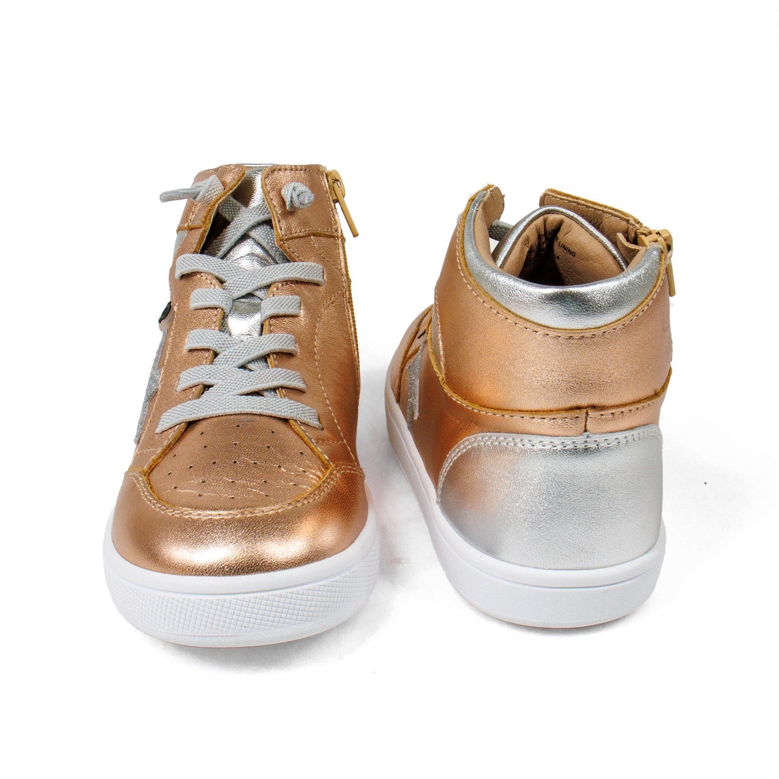 Old Soles Girl Starling High Top Leather Sneaker