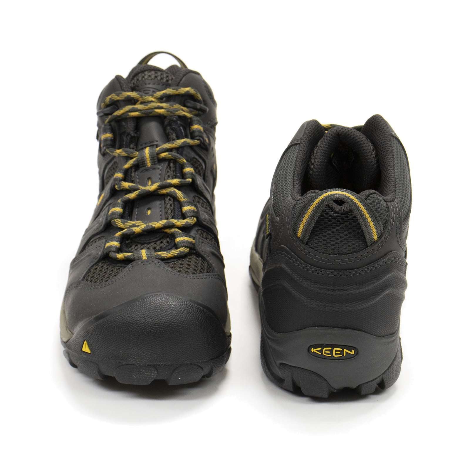 Keen Men Lansing Mid Waterproof Steel Toe Work Shoes