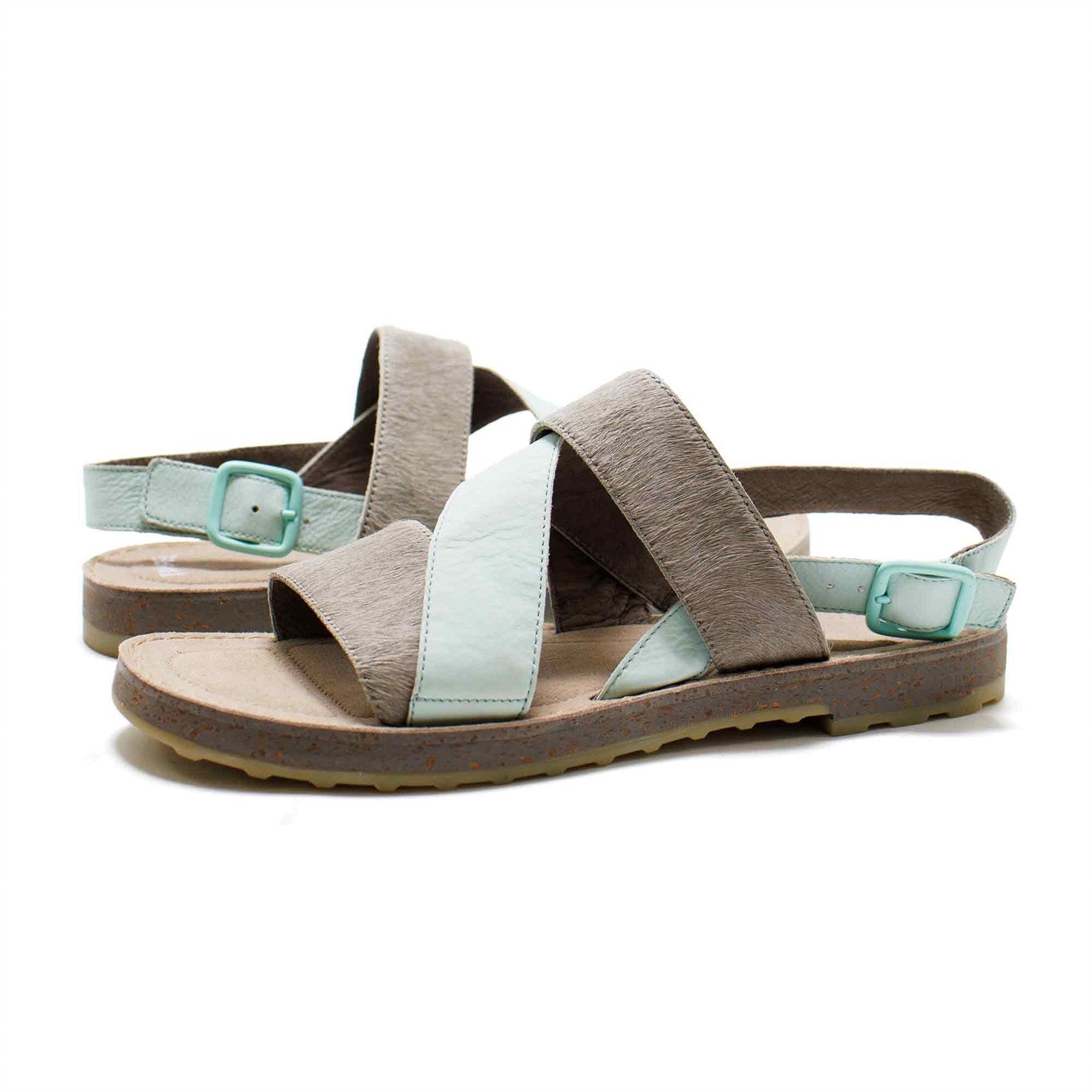 Camper Women Pimpom Sandals