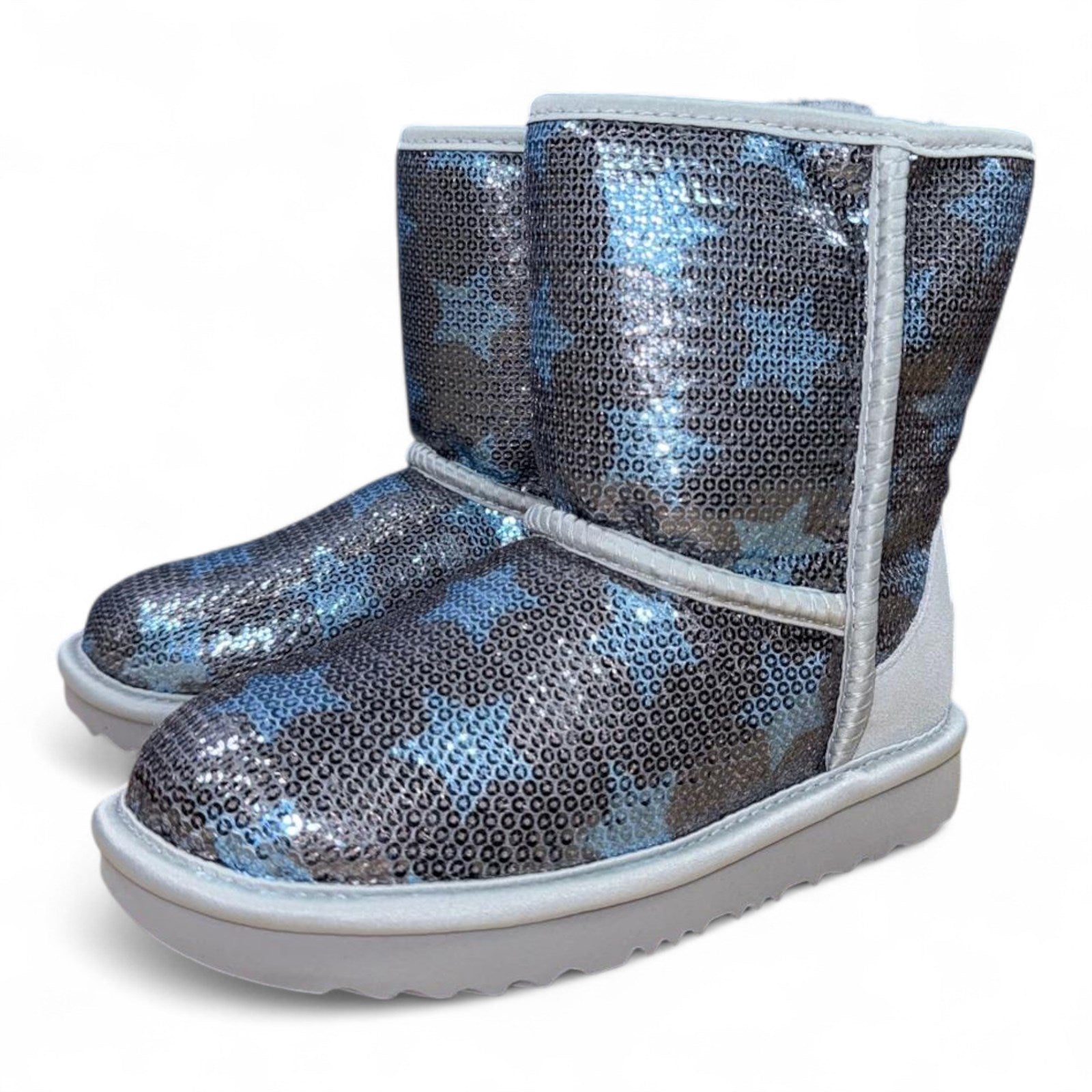 Ugg Girl Classic Short Ii Sequin Star