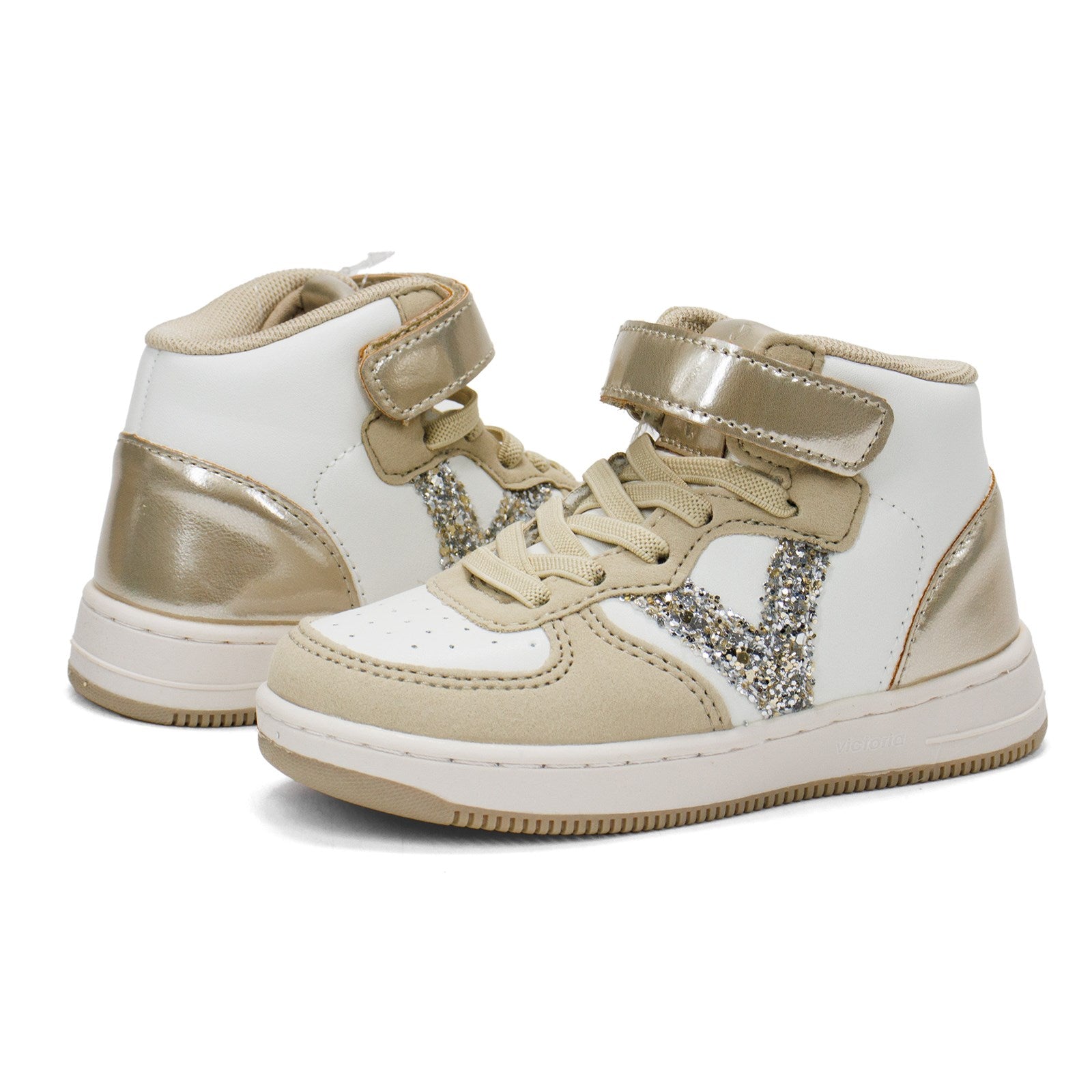 Victoria Toddler Tiempo High-Top Sneaker