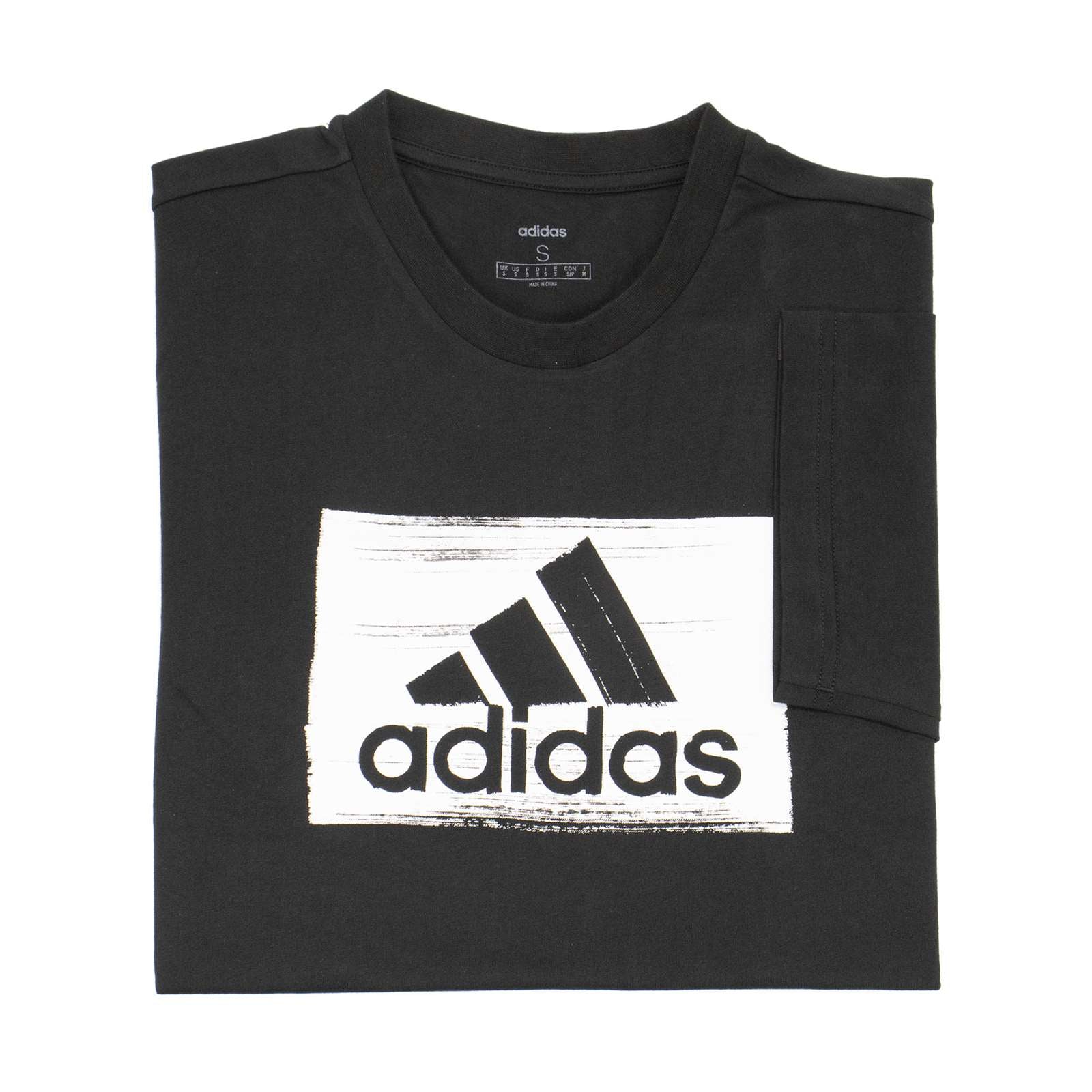 Adidas Men Brushstroke Short Sleeve T-Shirt