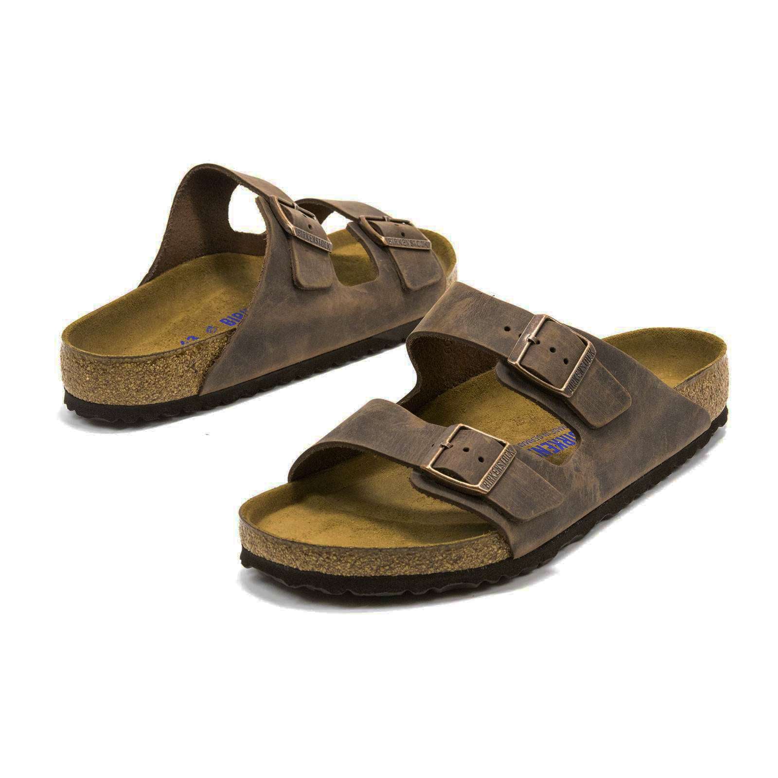 Birkenstock Men Arizona Soft Footbed Sandals