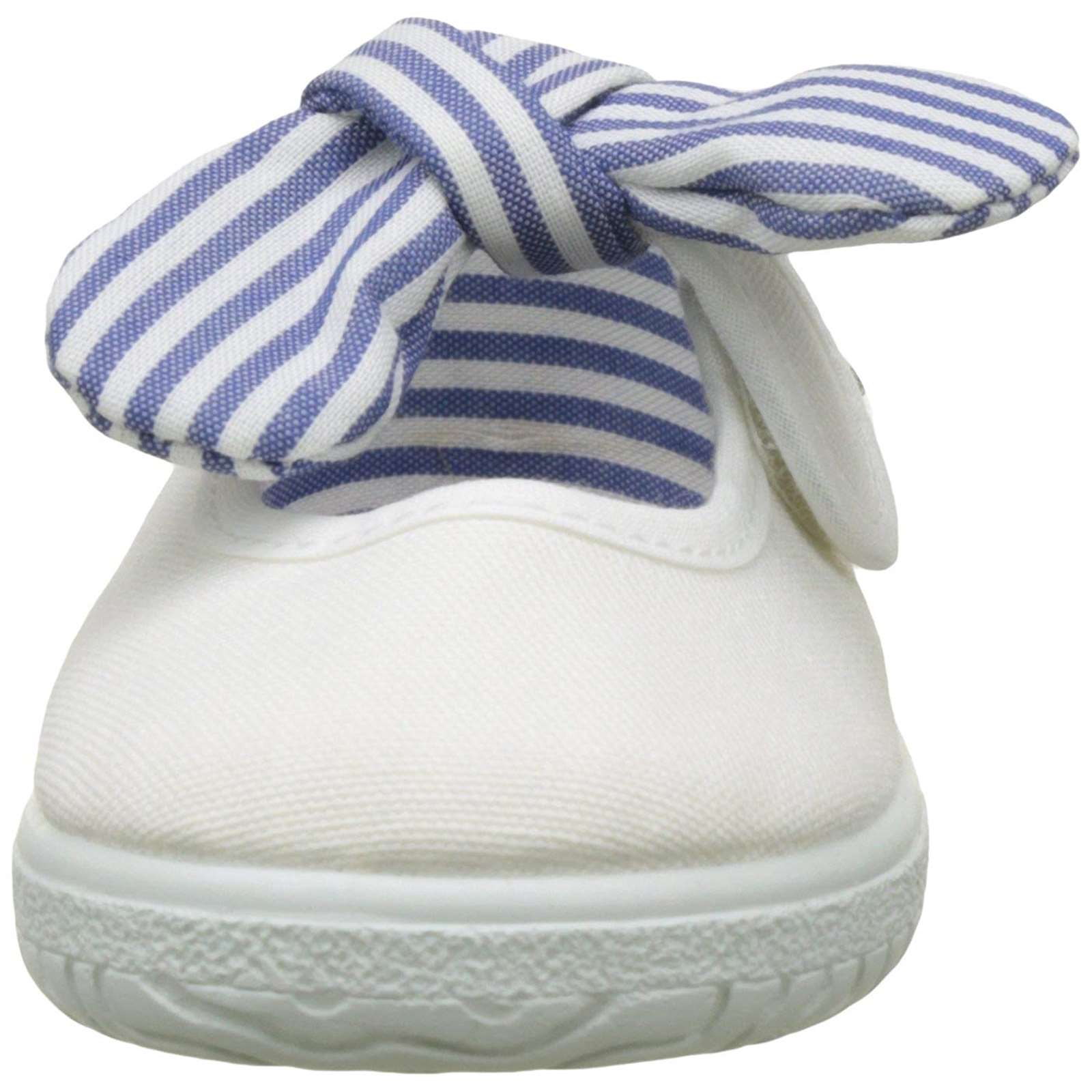 Victoria Toddler Slip On Canvas Bow Shoes