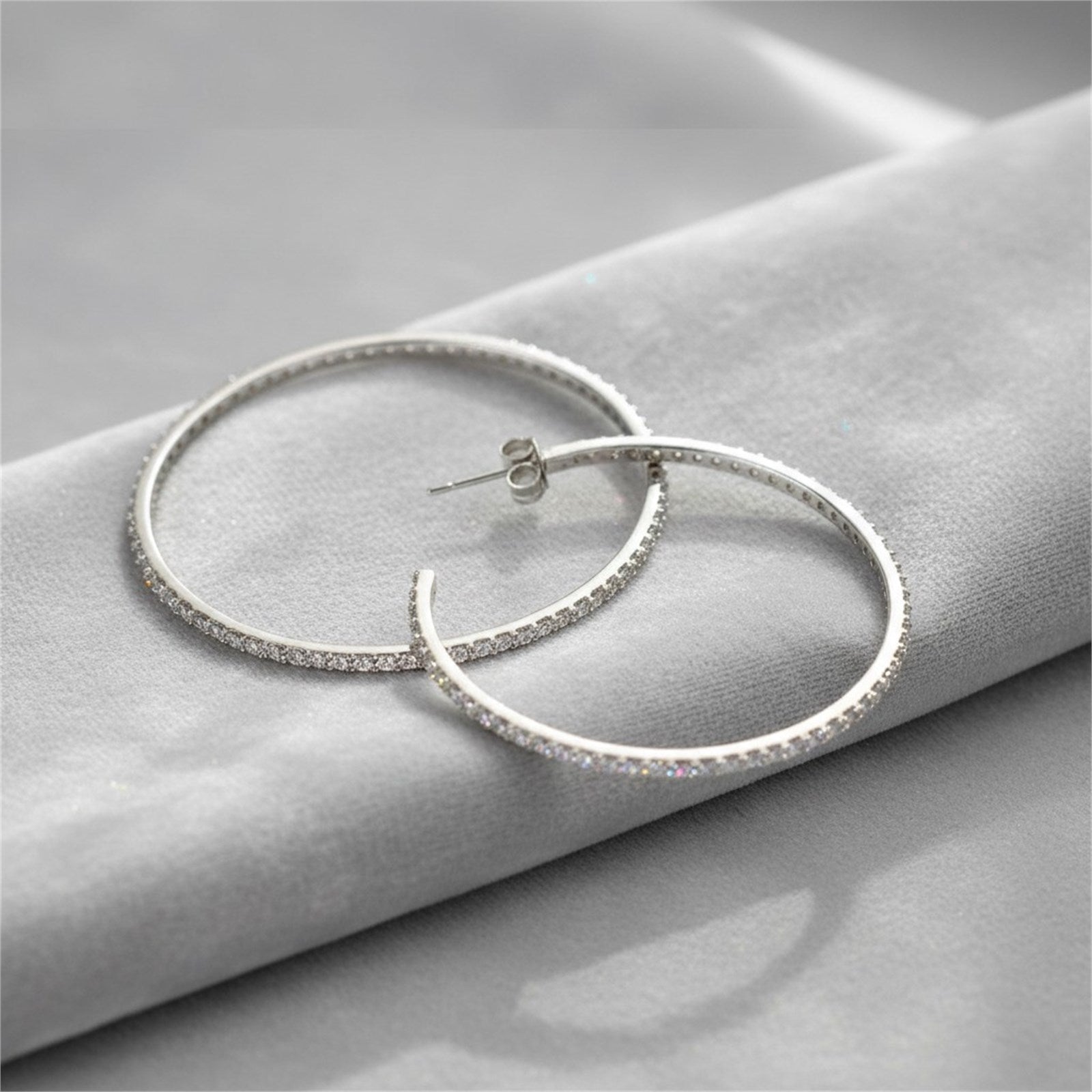 Athra Women Large Hoop Earring