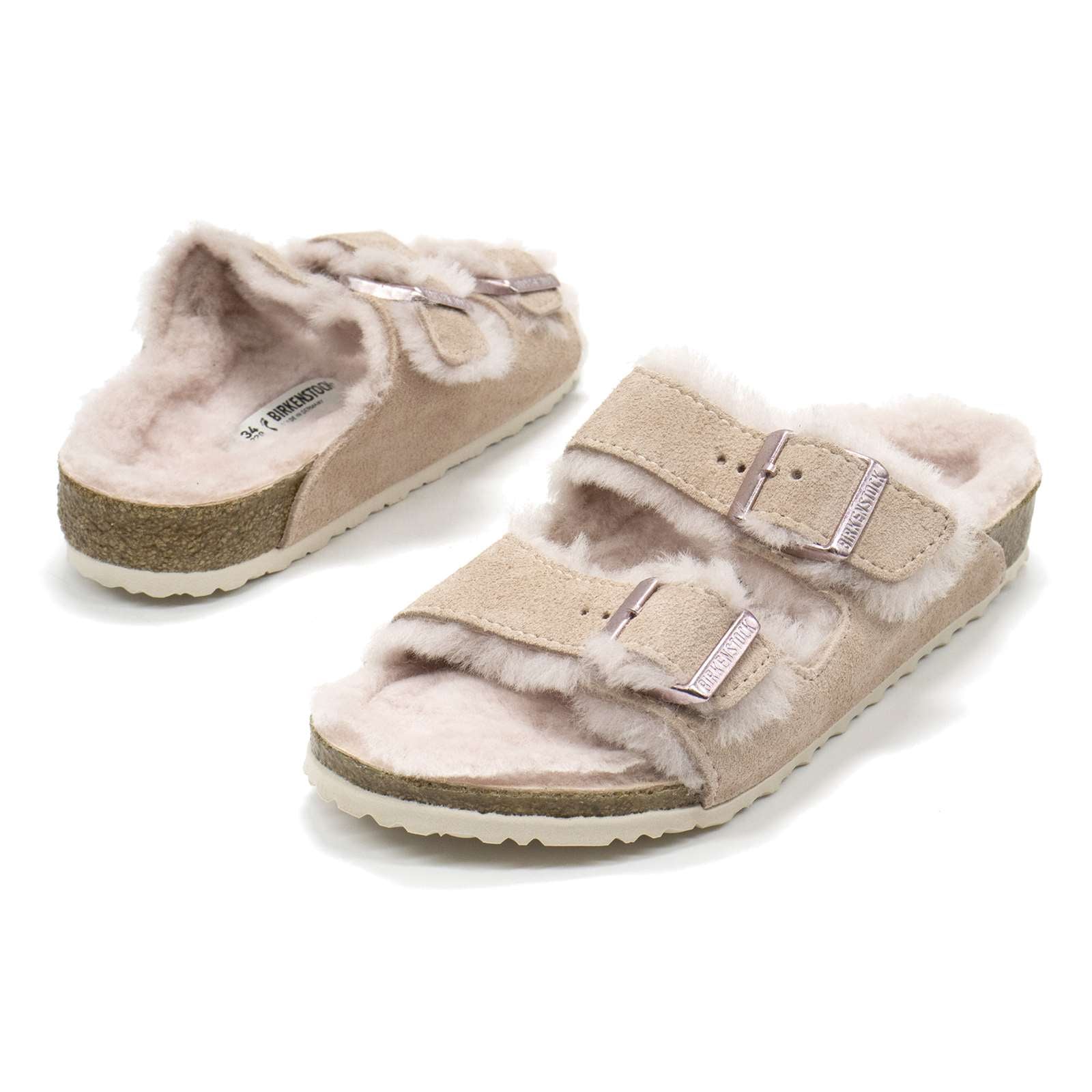 Birkenstock Girl Arizona Shearling Sandals