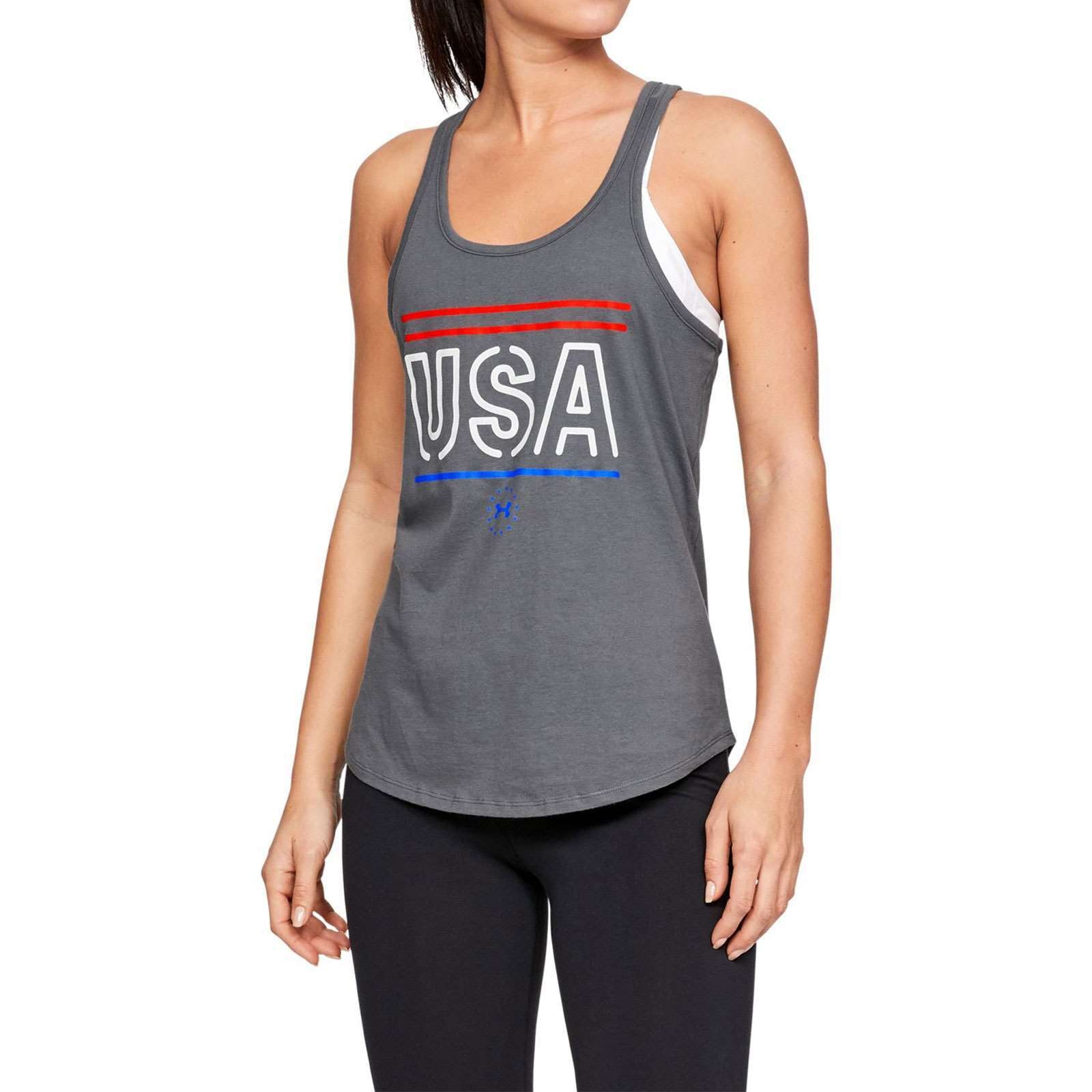 Under Armour Women Freedom Usa Outdoor Tank Top