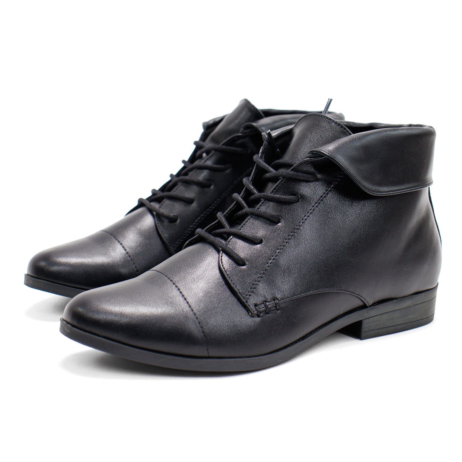 London Fog Women Clora Lace-Up Ankle Boots