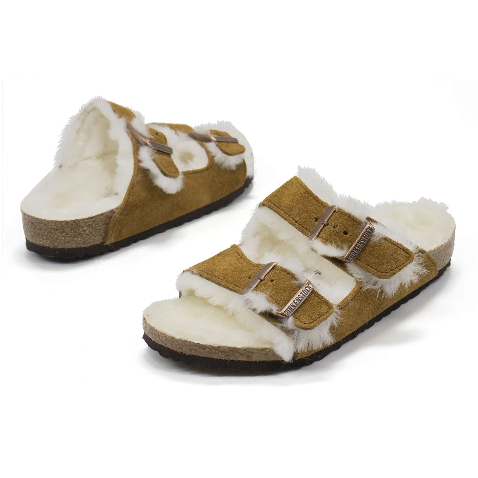 Birkenstock Girl Arizona Shearling Sandals