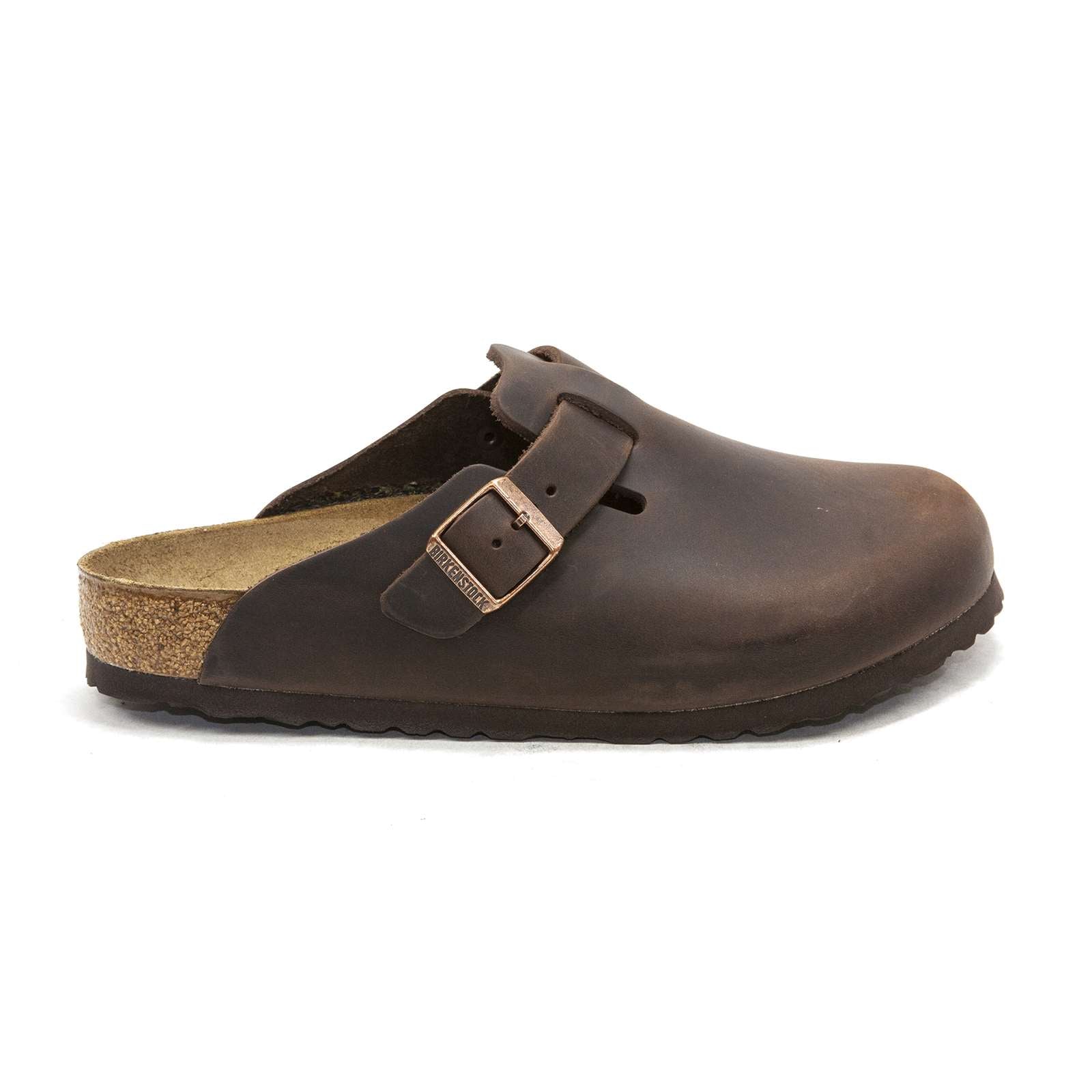 Birkenstock Men Boston Oiled Leather Clogs