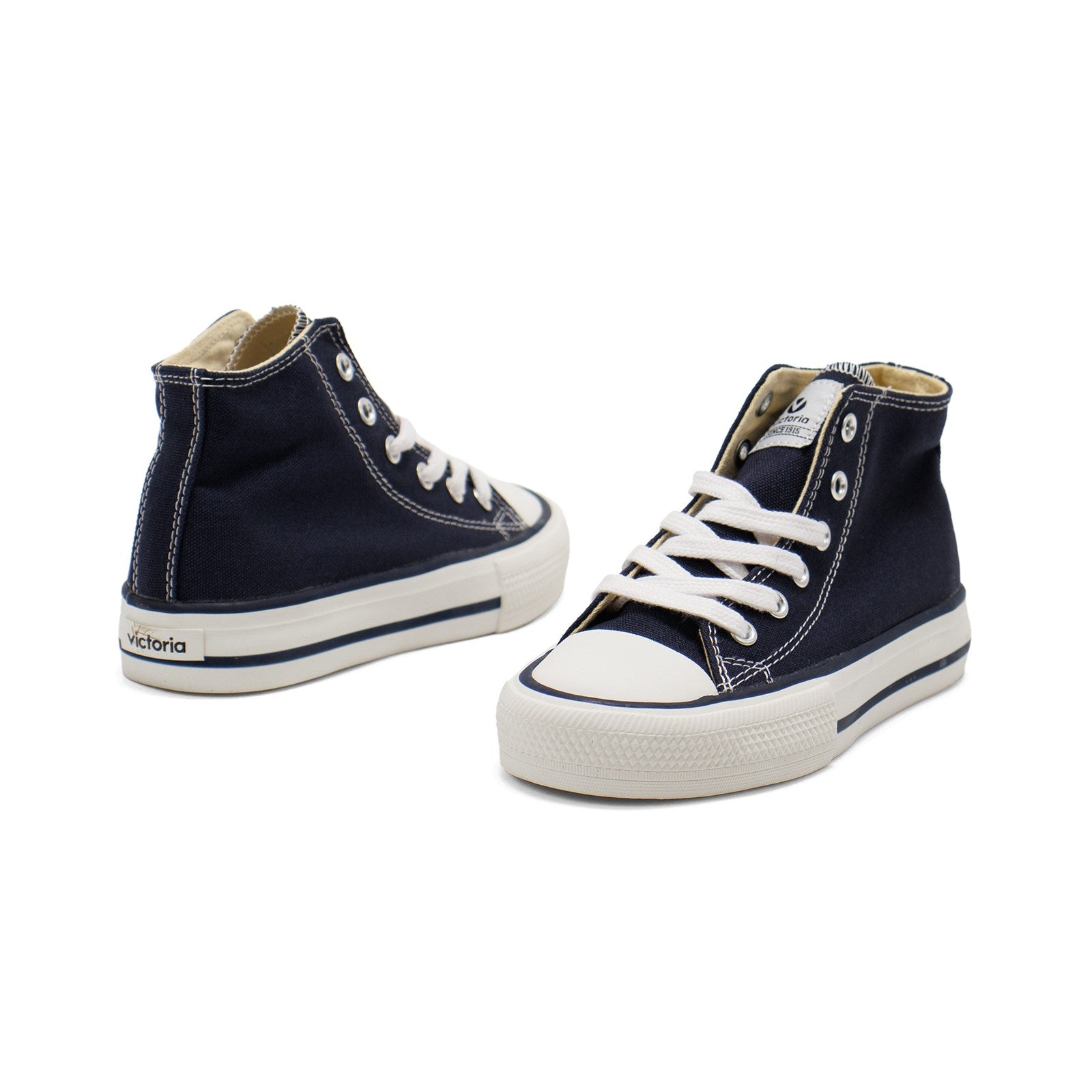 Victoria Boy High-Top Lace-Up Sneakers