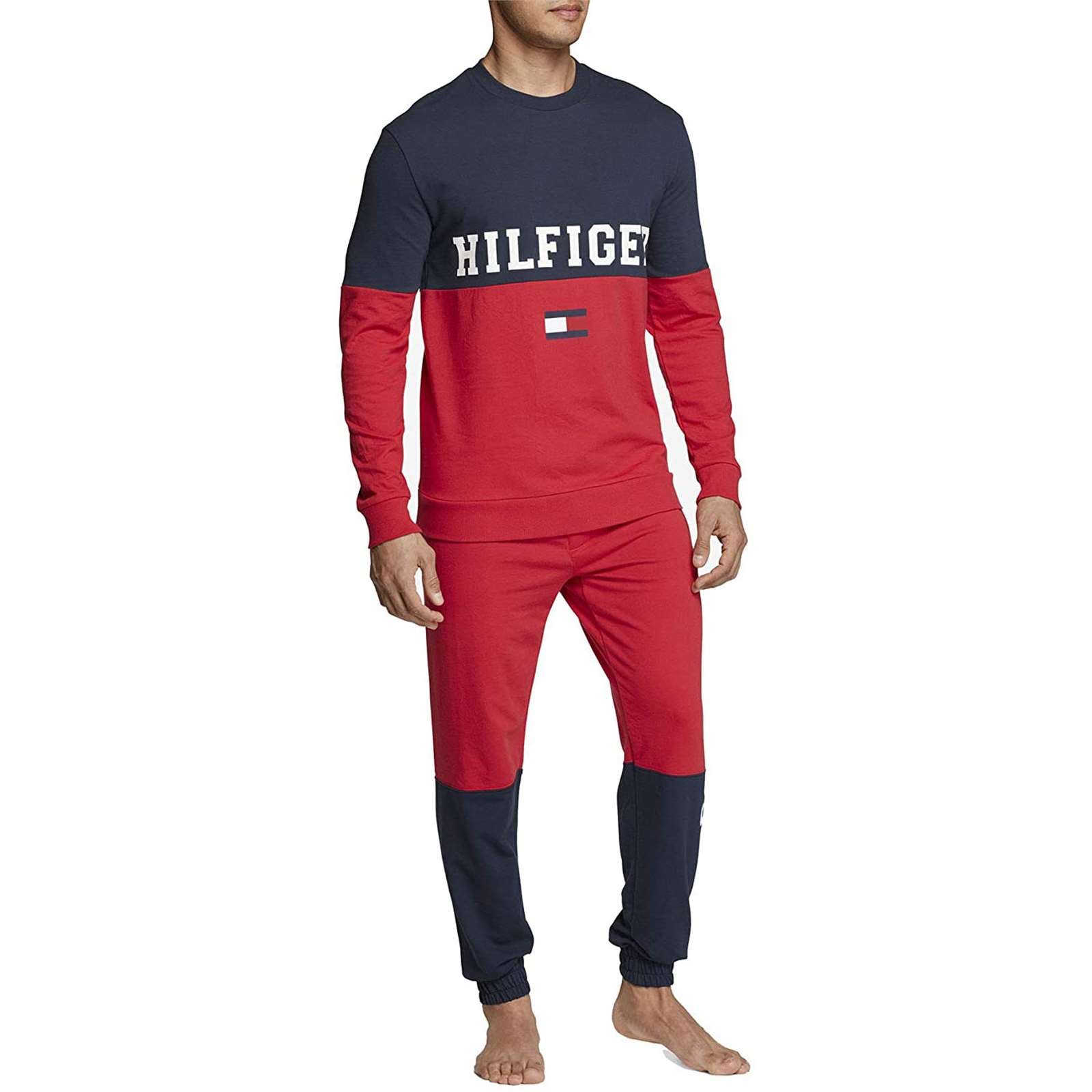 Tommy Hilfiger Men Hilfiger Color Block Crew Neck