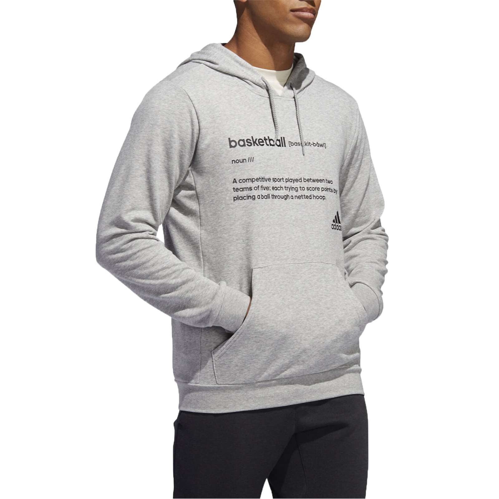 Adidas Men Definition Basketball Hoodie