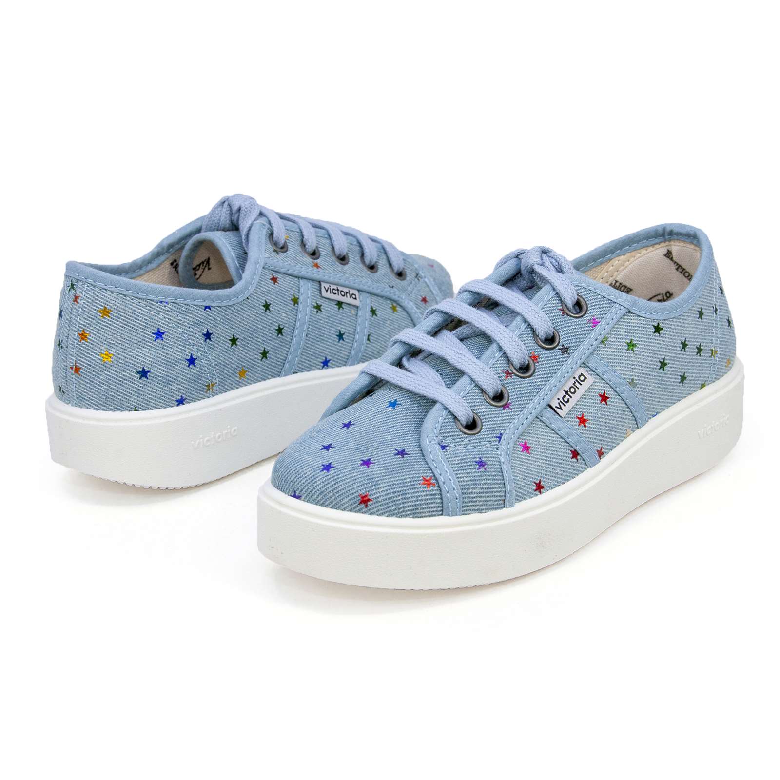 Victoria Girl Platform Canvas Sneaker