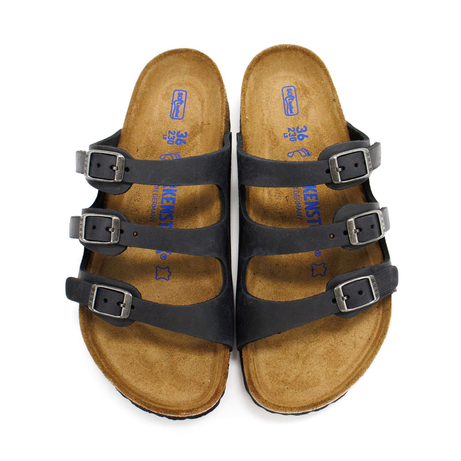 Birkenstock Men Florida Soft Footbed Sandals