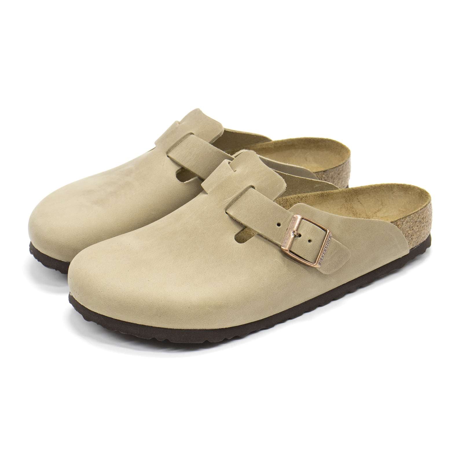 Birkenstock Men Boston Oiled Leather Clogs