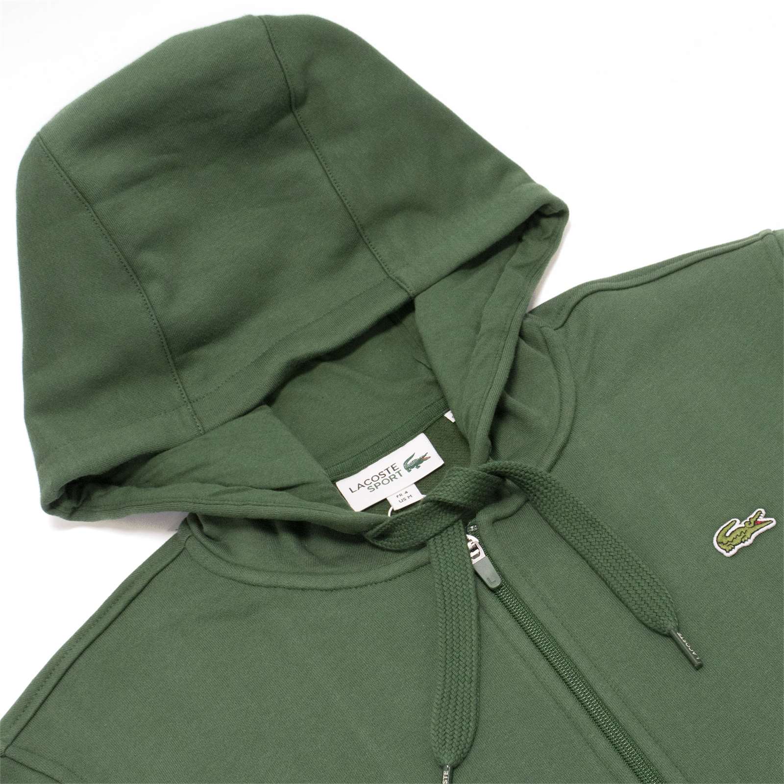 Lacoste Men Full Zip Fleece Hoodie