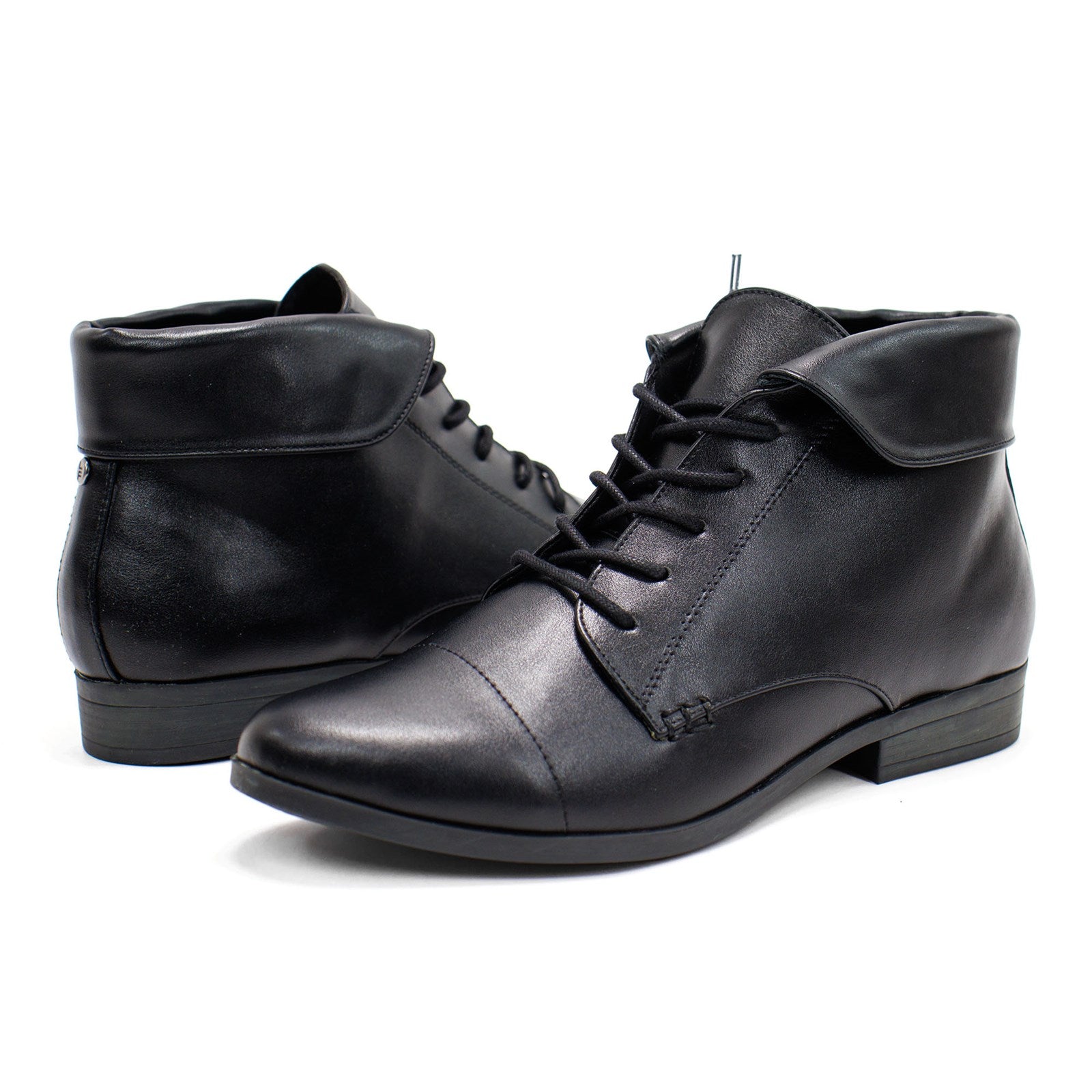 London Fog Women Clora Lace-Up Ankle Boots