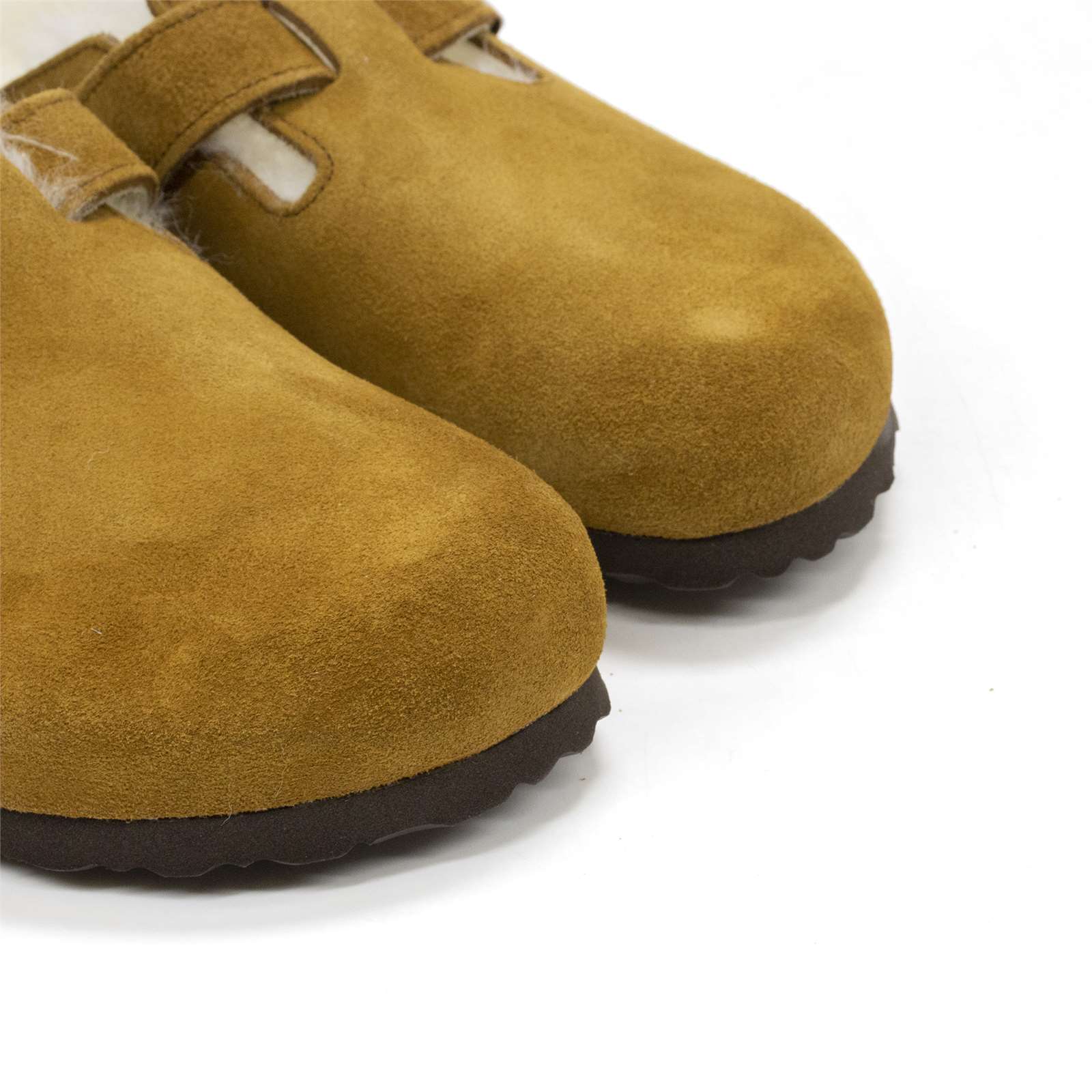 Birkenstock Women Boston Shearling Suede Clogs