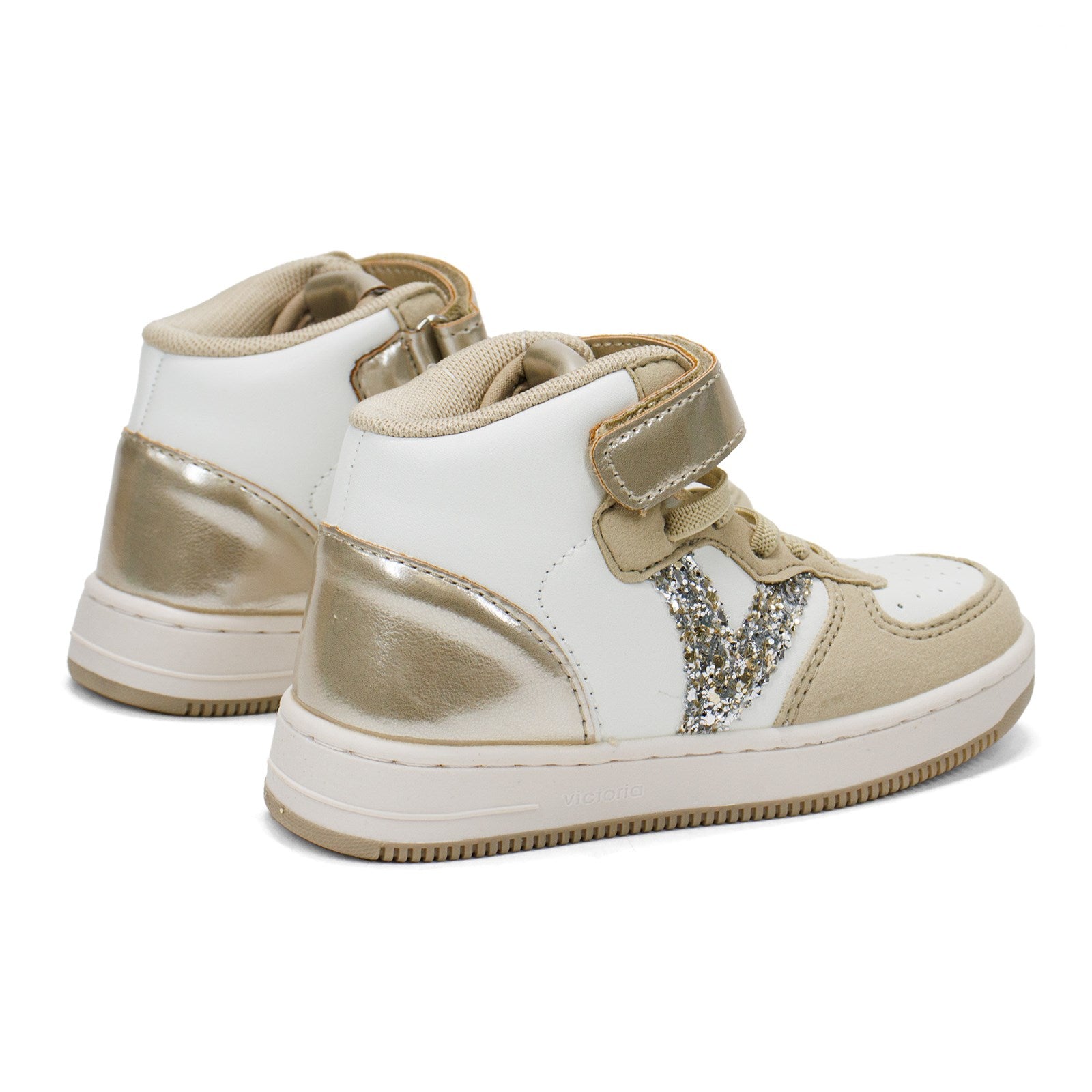 Victoria Toddler Tiempo High-Top Sneaker