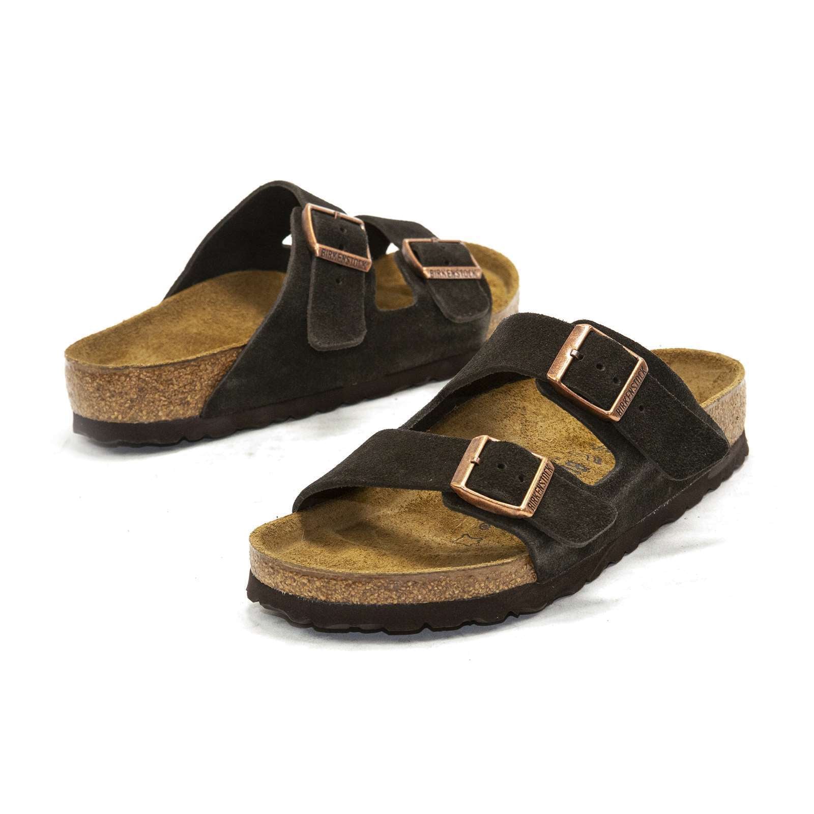 Birkenstock Men Arizona Suede Sandals