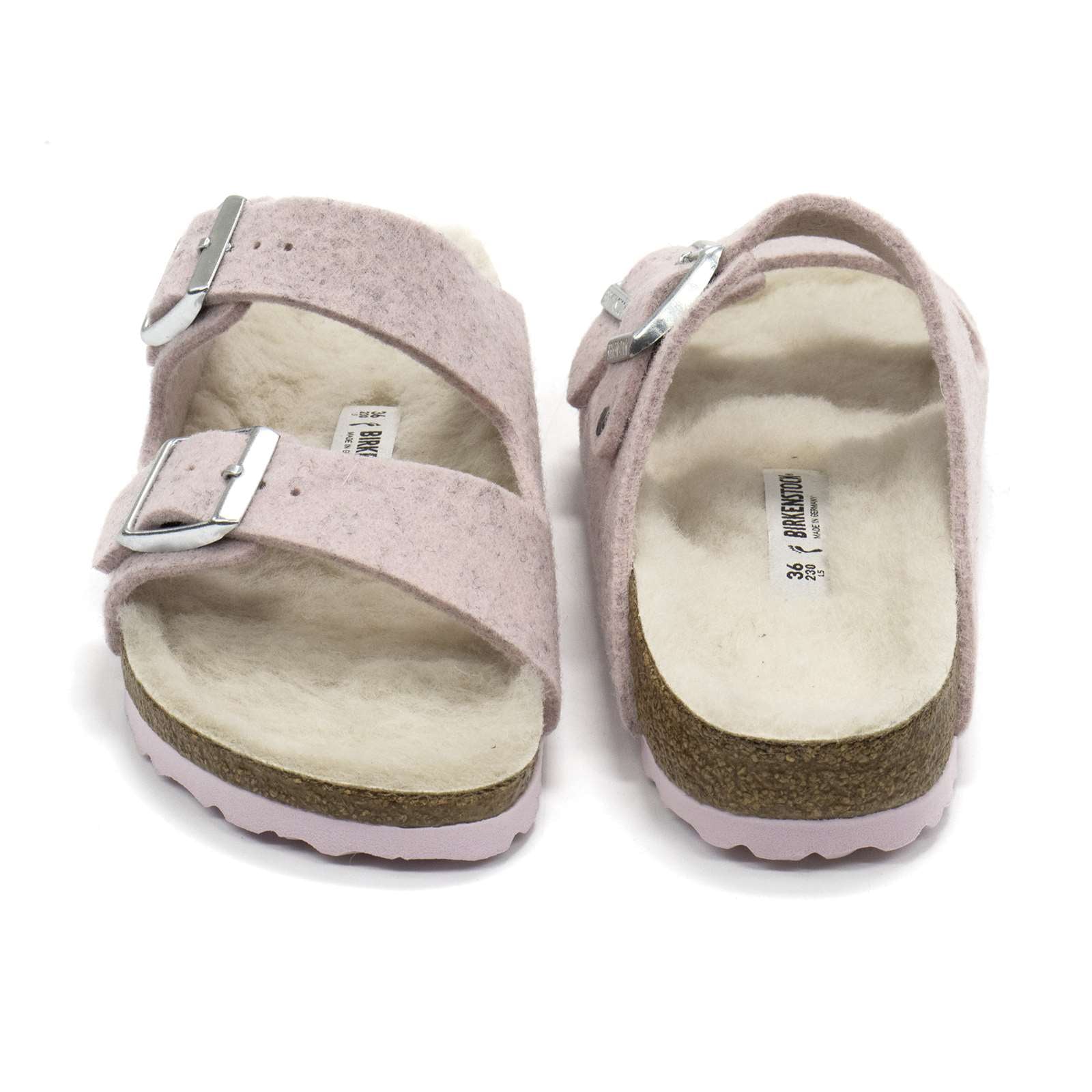 Birkenstock Women Arizona Rivet Wool Felt Sandals