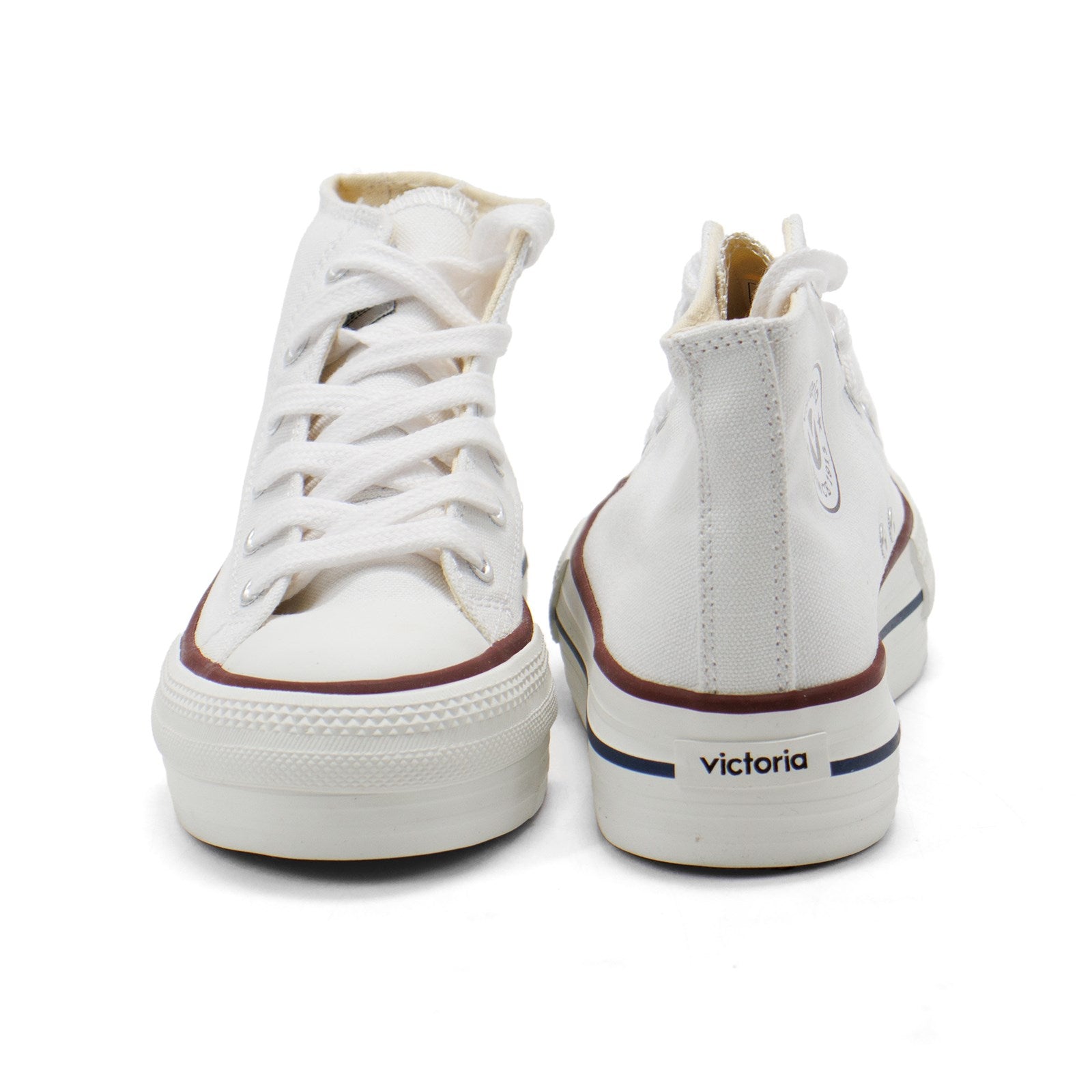 Victoria Girl Tribu Canvas High-Top Platform Trainers