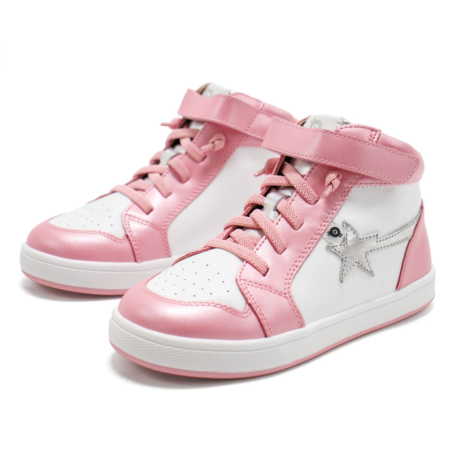 Old Soles Girl Team Star High Top Lace-Up Sneakers