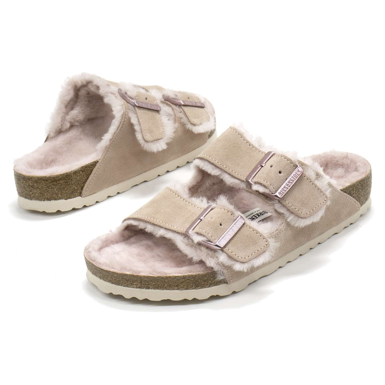 Birkenstock Women Arizona Shearling Sandals