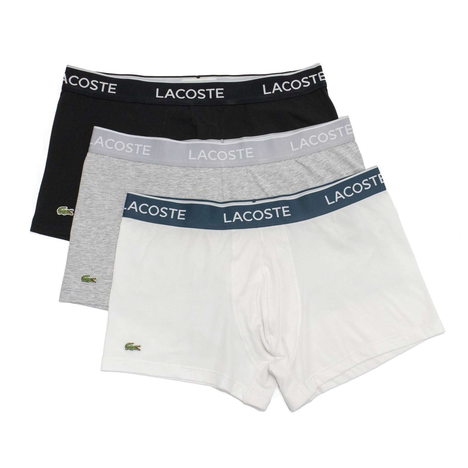 Lacoste Men Classic Cotton Stretch 3-Pack Trunks