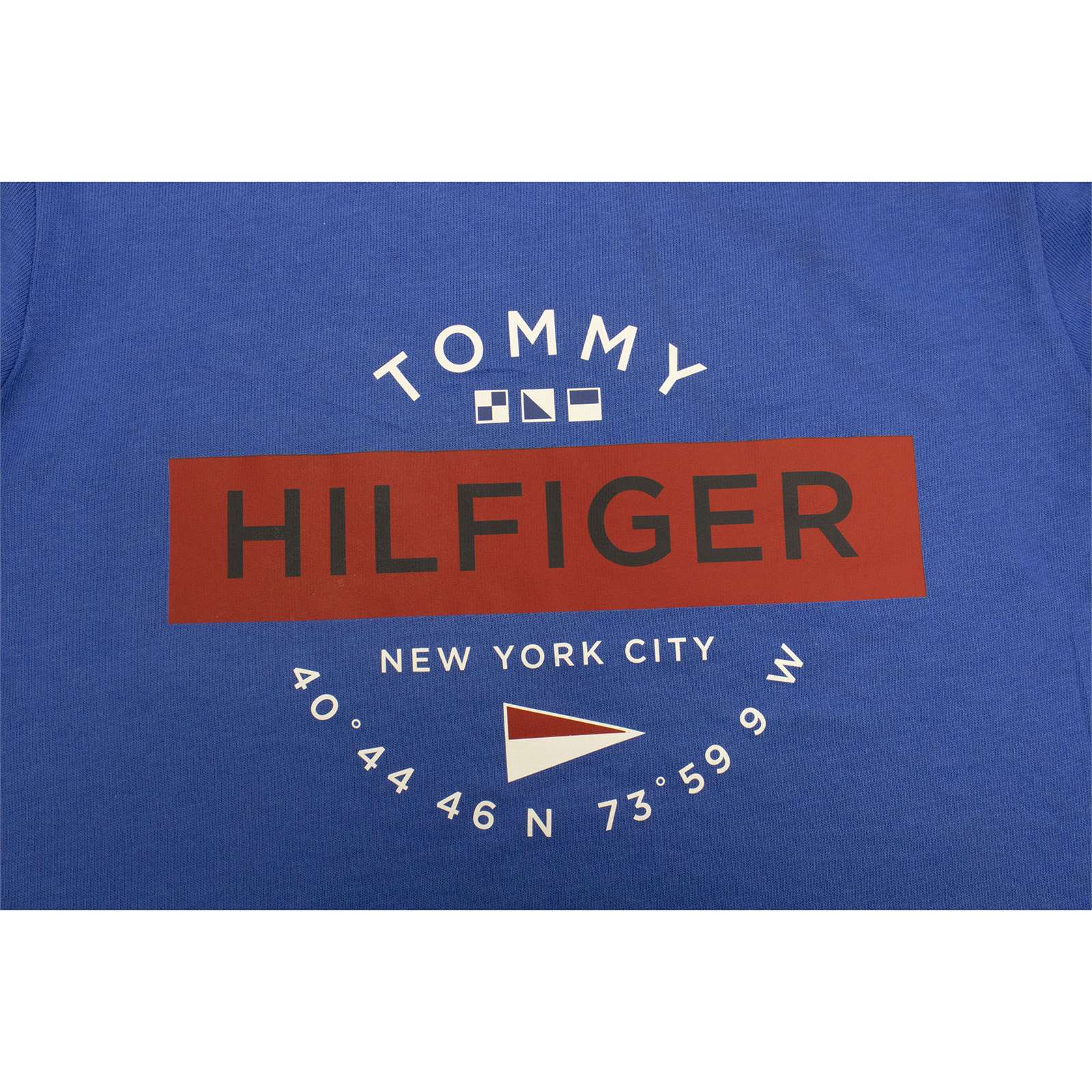 Tommy Hilfiger Men Graphic French Terry Long Sleeve Shirt