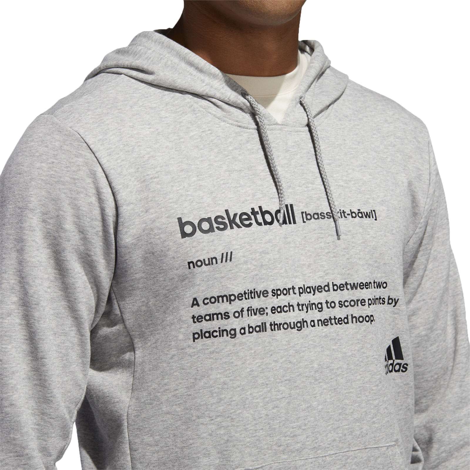 Adidas Men Definition Basketball Hoodie