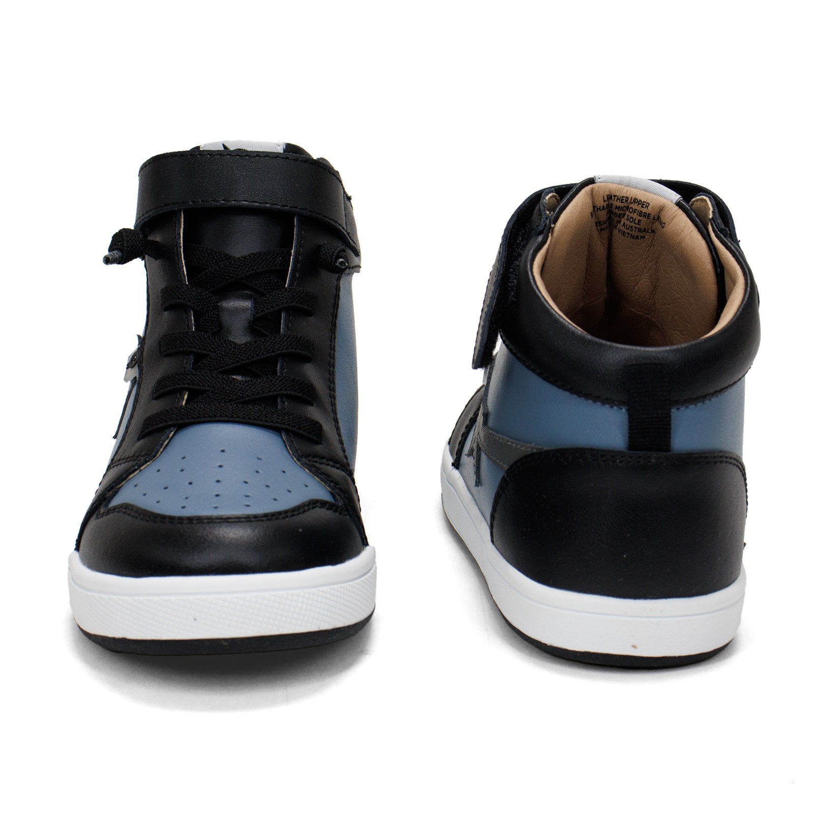 Old Soles Boy Team Star High Top Lace-Up Sneakers