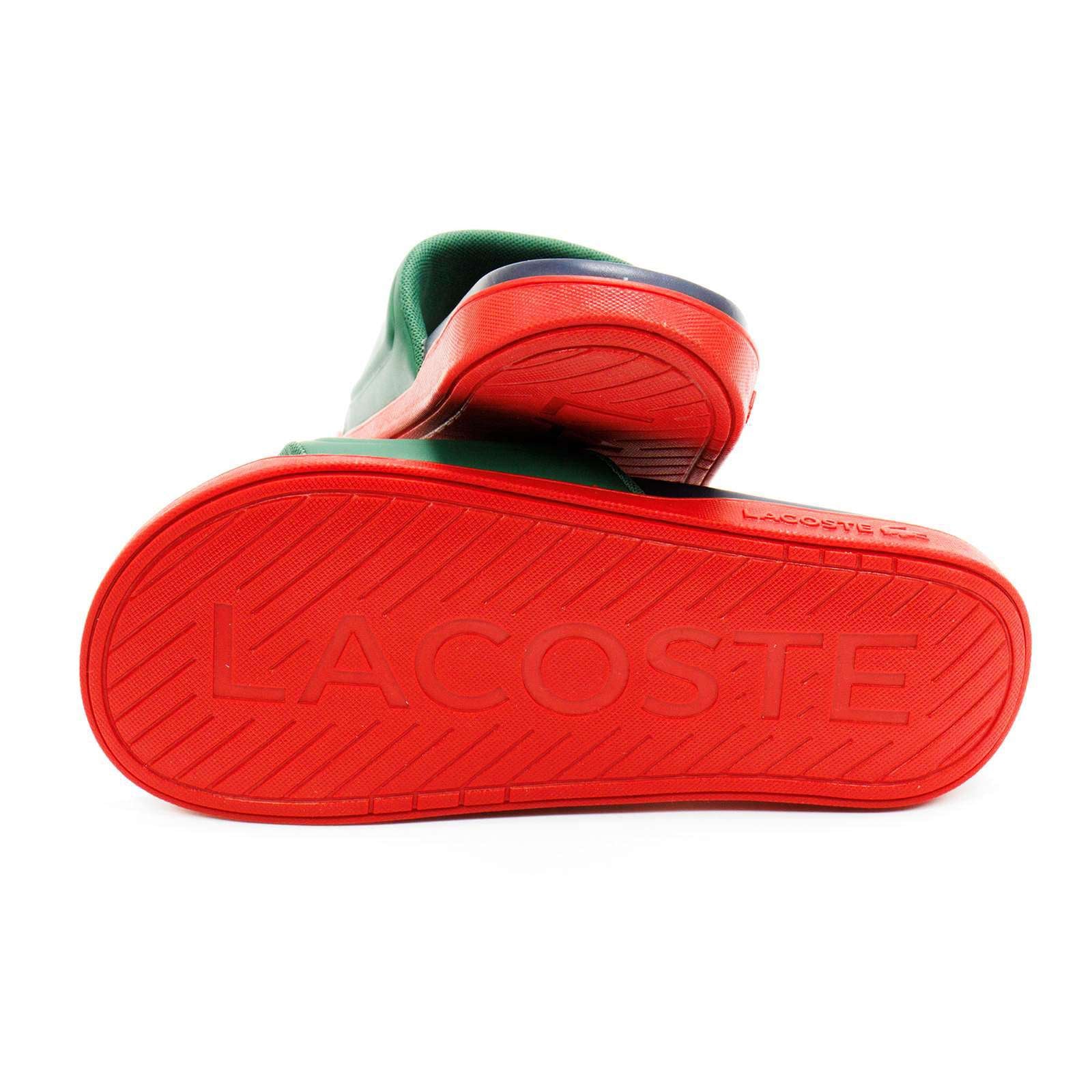 Lacoste Men Croco Dualiste 1122 2 Slide Sandals