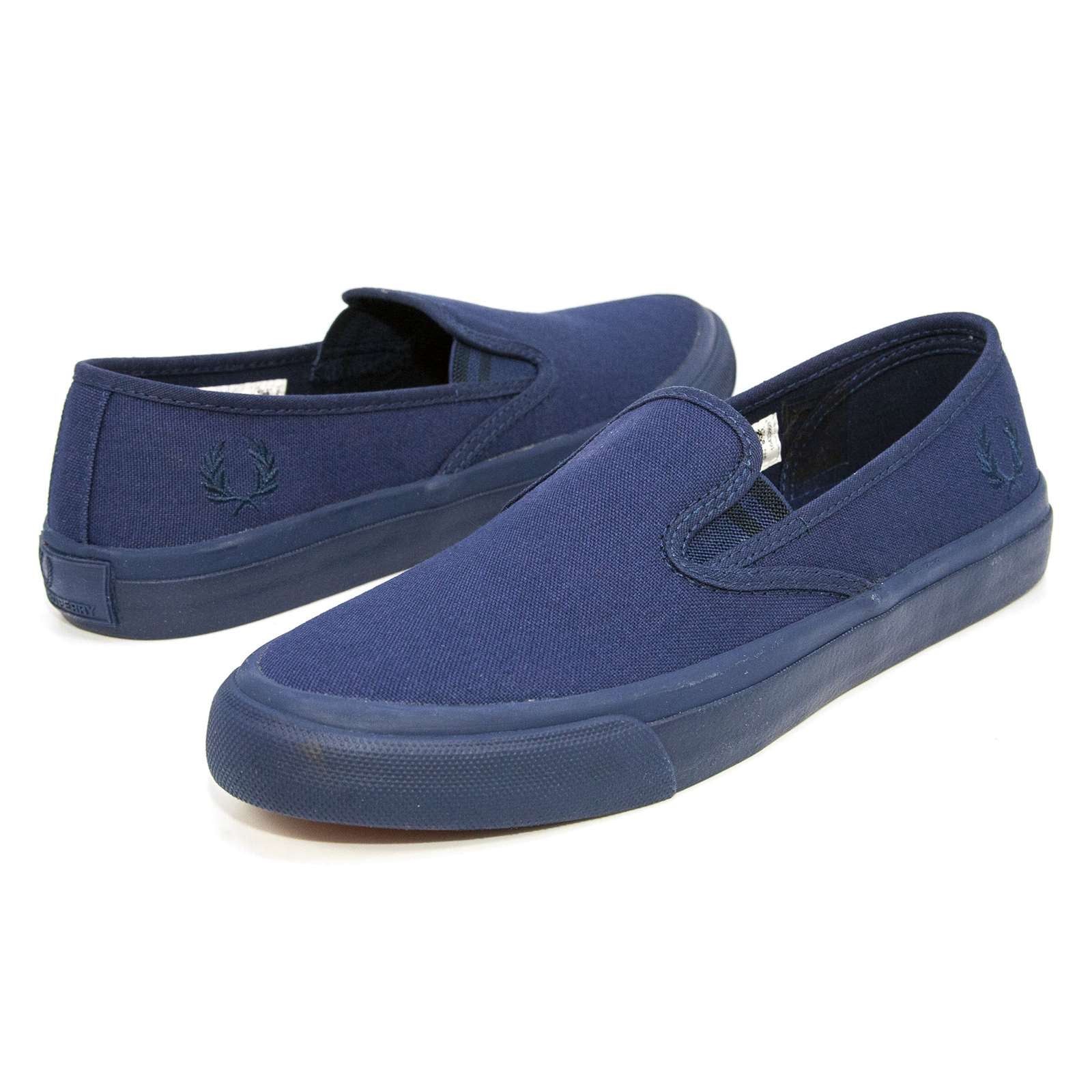 Fred Perry Men Turner Slip On Canvas Sneaker