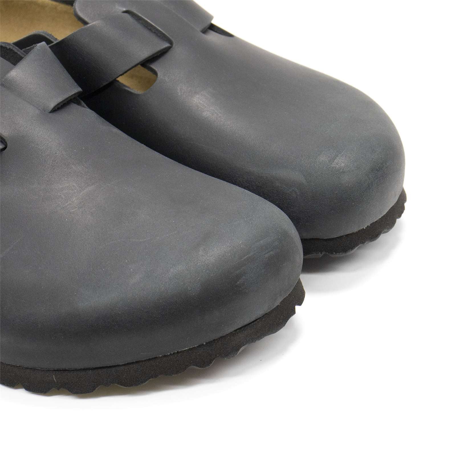 Birkenstock Men Boston Oiled Leather Clogs