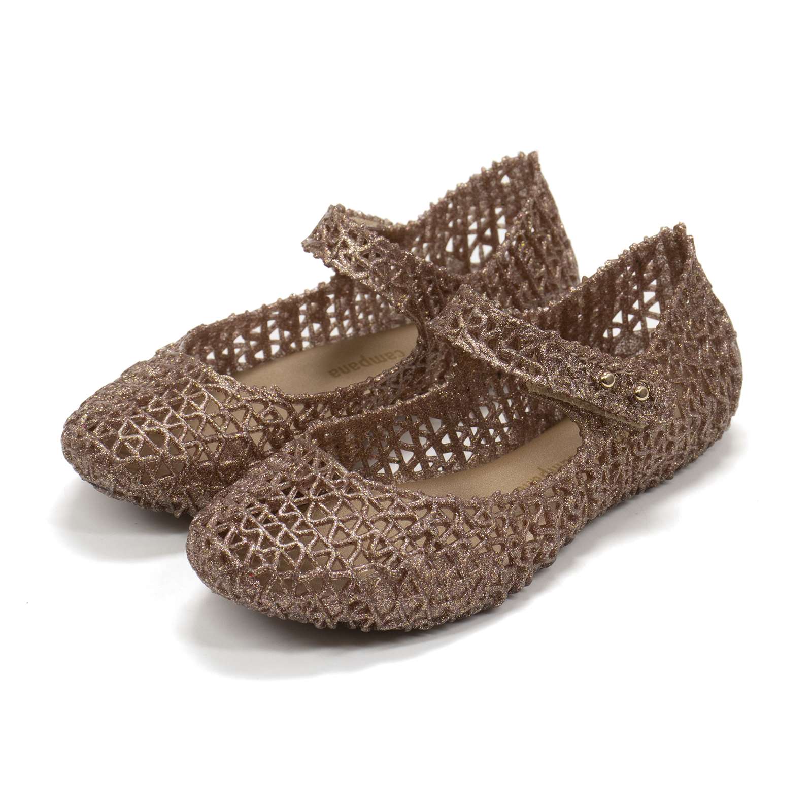 Mini Melissa Toddler Campana Papel Baby Flats