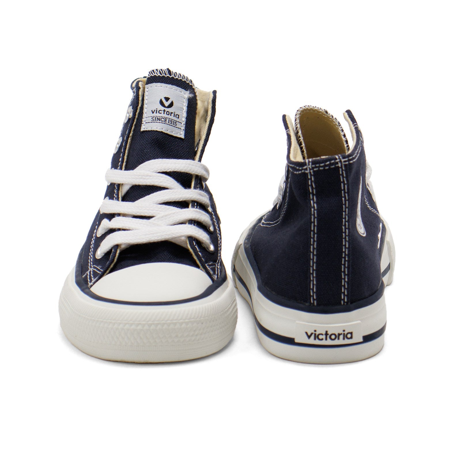 Victoria Boy High-Top Lace-Up Sneakers