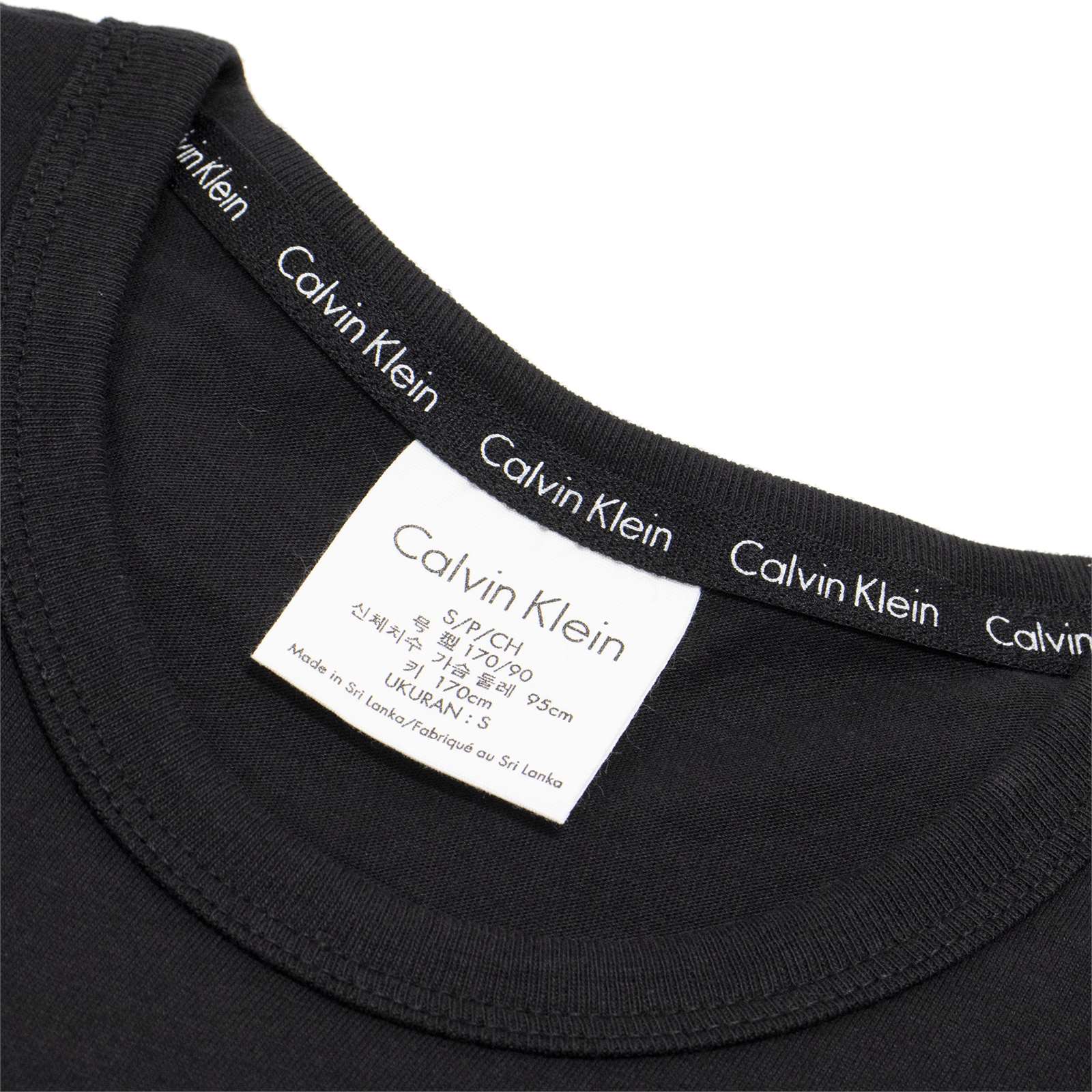 Calvin Klein Men Comfort Cotton Logo Crew Neck Tshirt