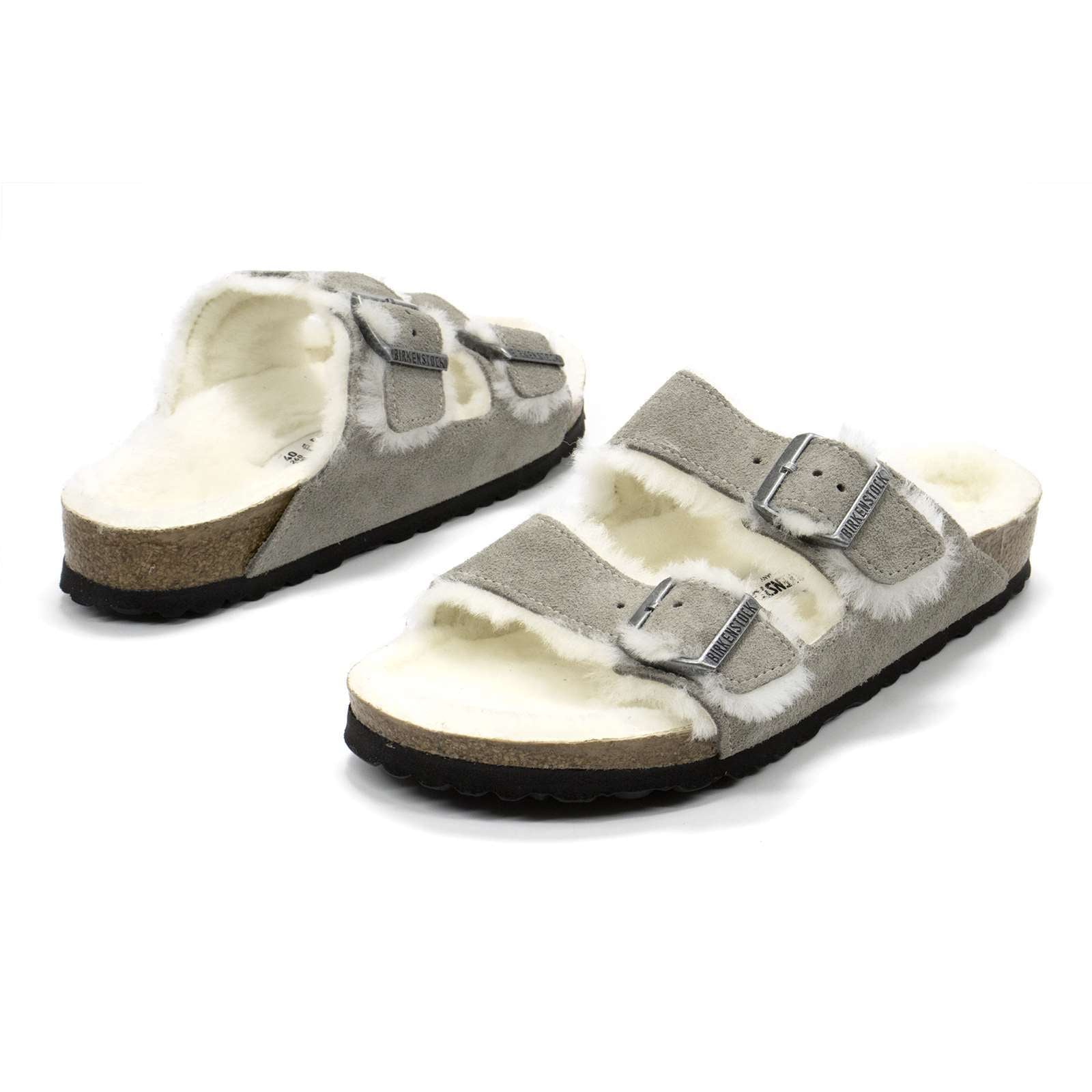 Birkenstock Men Arizona Shearling Sandals