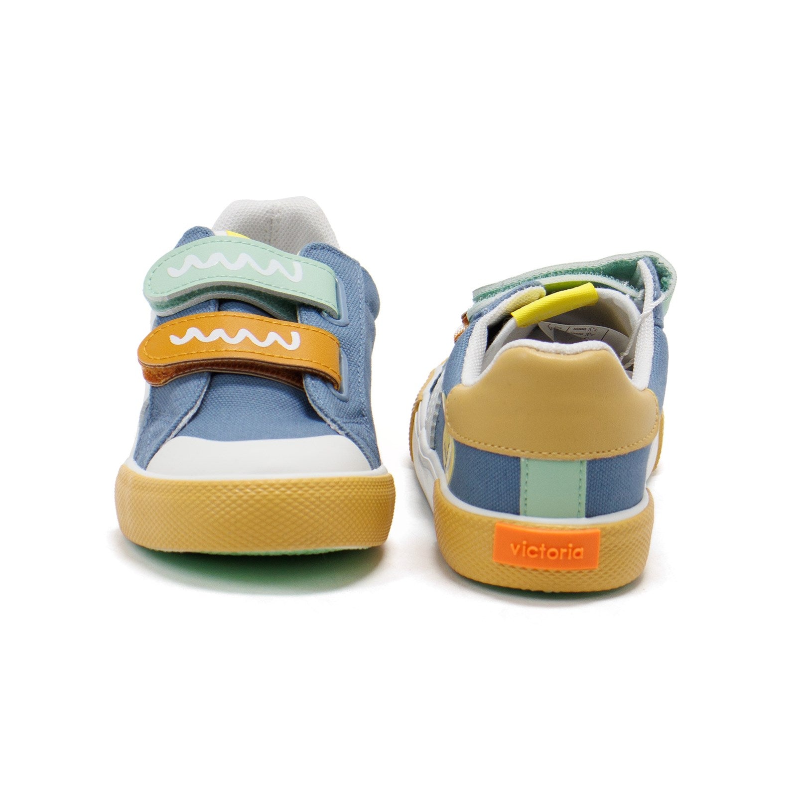 Victoria Boy Tribu Multicolour Print Strap Sneakers