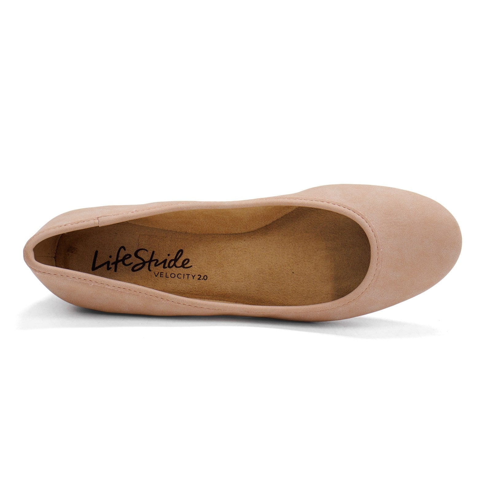 Lifestride Women Vivienne Slip On Comfort Ballet Flat