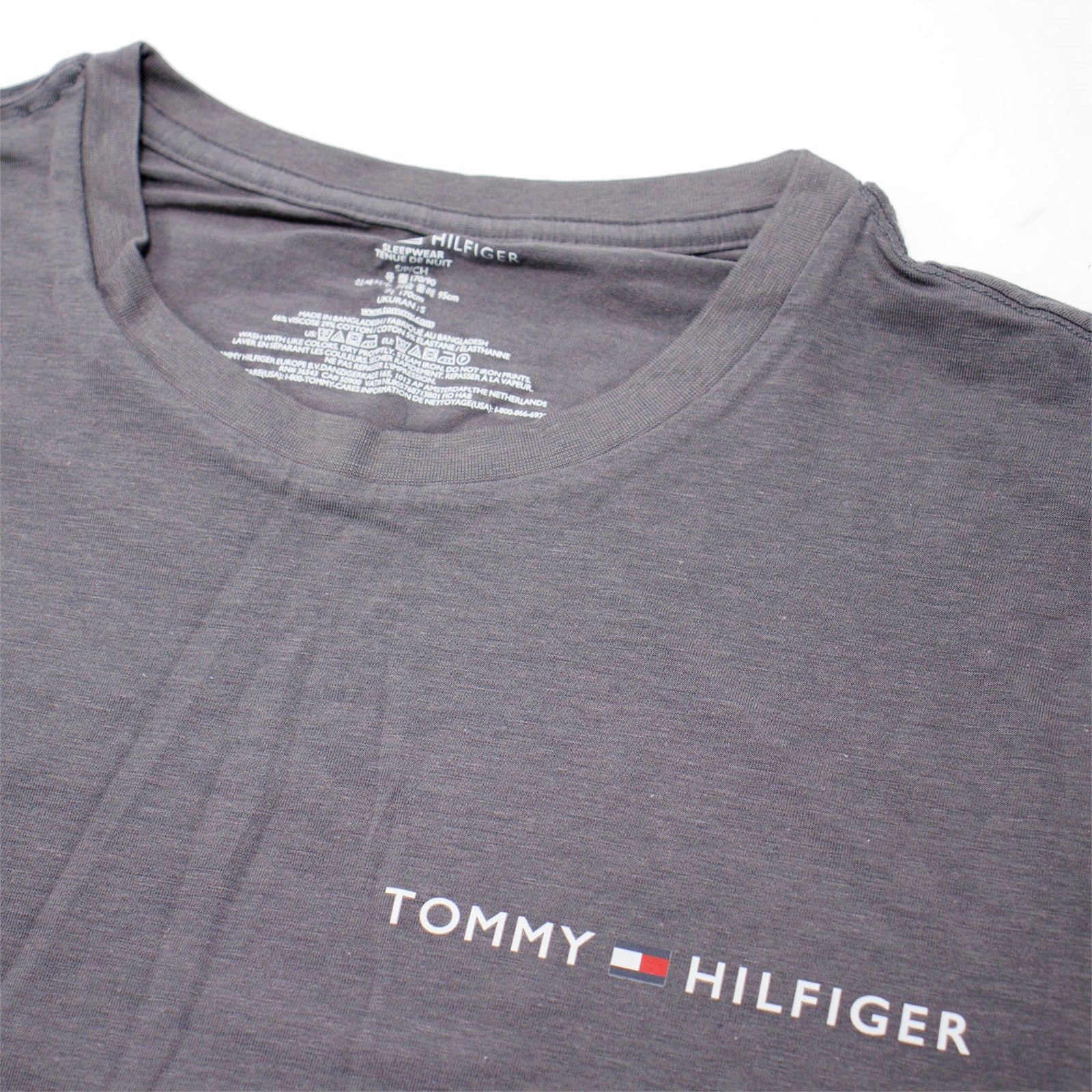 Tommy Hilfiger Men Lounge Stretch Long Sleeve Crew Neck Top