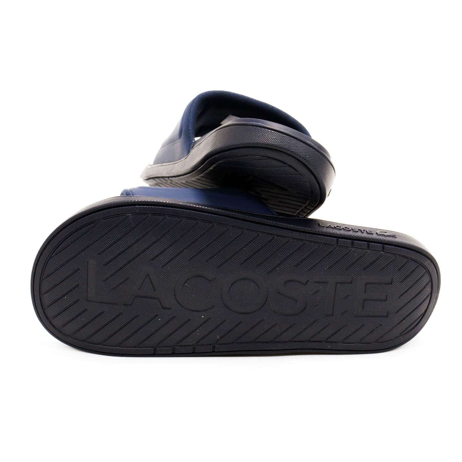 Lacoste Men Croco Dualiste 1122 2 Slide Sandals