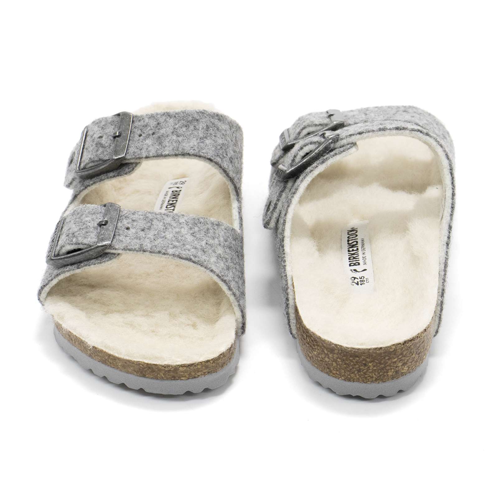 Birkenstock Girl Arizona Rivet Wool Felt Sandals